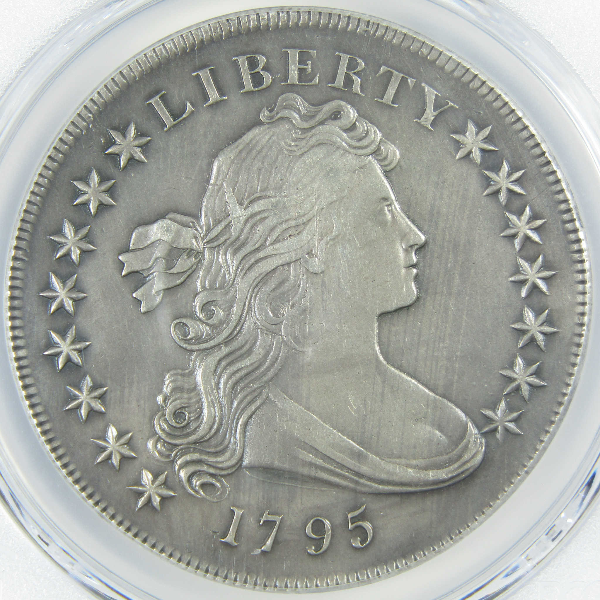 1795 BB-52 Centered Draped Bust Dollar AU Details PCGS SKU:CPC8782