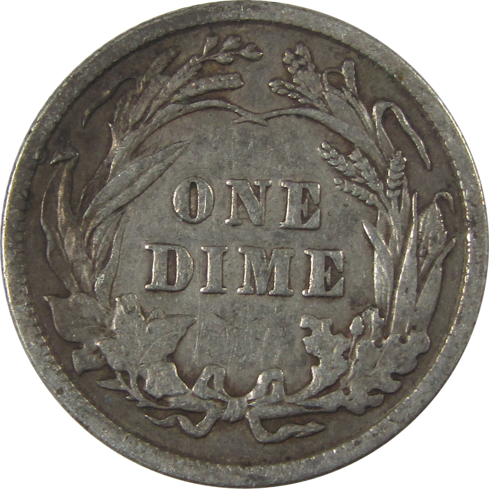 1907 Barber Dime XF EF Extremely Fine Silver 10c Coin SKU:I21117