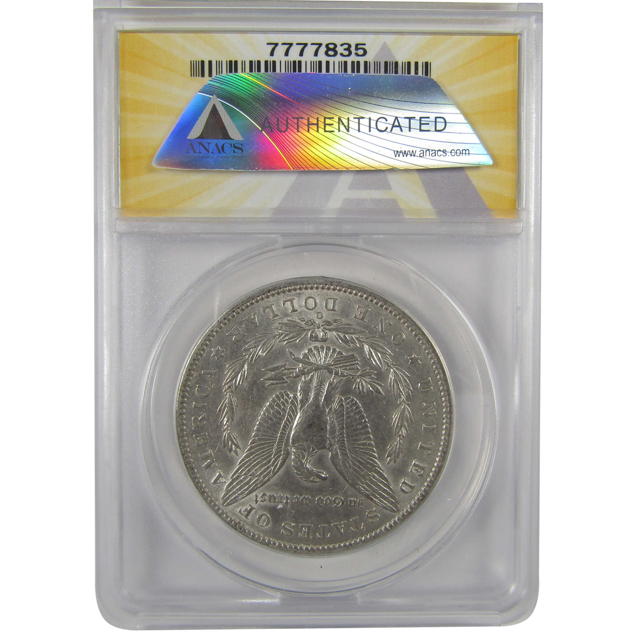 1896 O Morgan Dollar AU 50 Details ANACS Silver $1 Coin SKU:I19042 - Morgan coin - Morgan silver dollar - Morgan silver dollar for sale - Profile Coins &amp; Collectibles