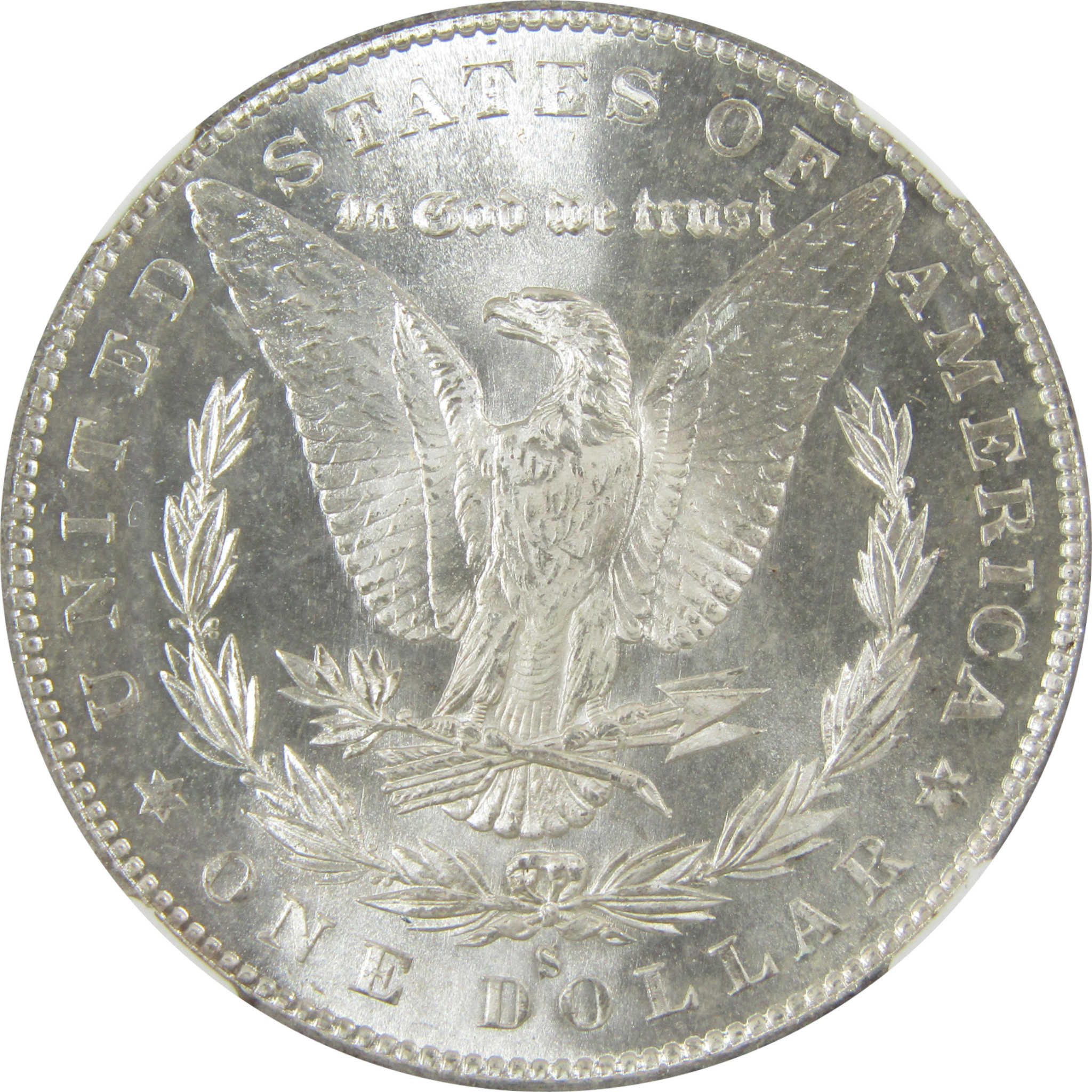 1880 S Morgan Silver Dollar MS 63 NGC Uncirculated $1 Coin SKU:CP424
