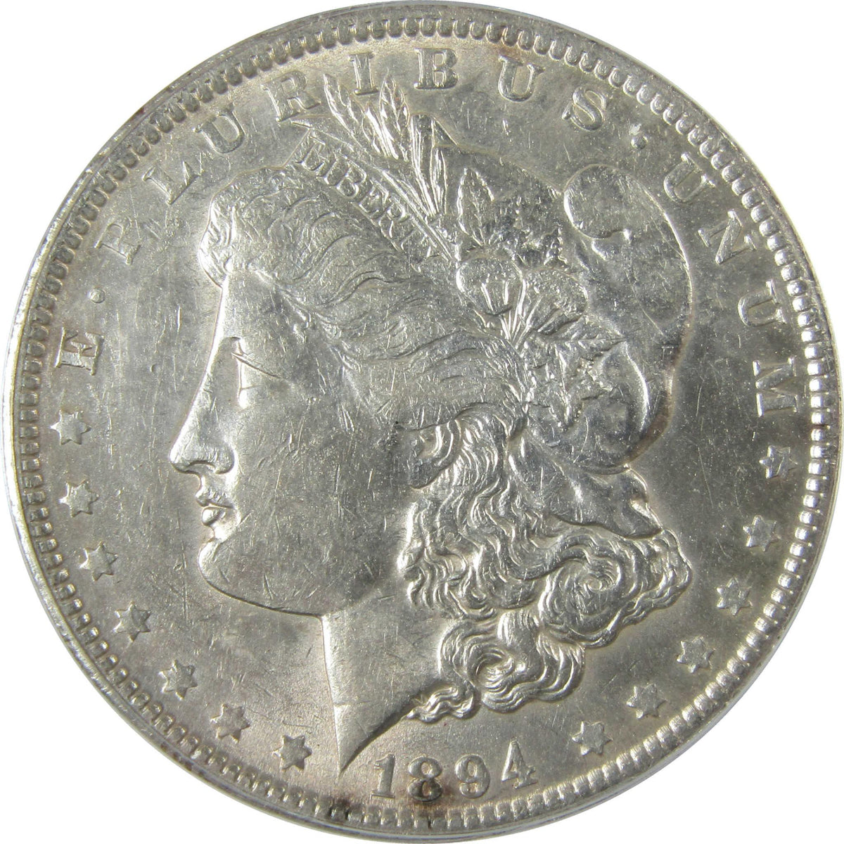1894 O Morgan Silver Dollar AU 50 Details ANACS $1 Coin SKU:I27993 - Morgan coin - Morgan silver dollar - Morgan silver dollar for sale - Profile Coins &amp; Collectibles
