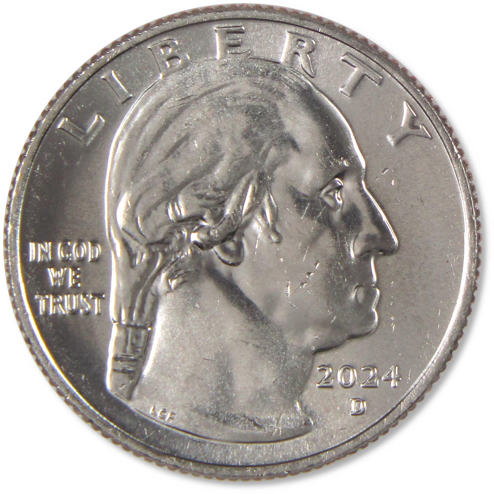 2024 D Zitkala-Sa American Women Quarter Uncirculated Clad 25c Coin