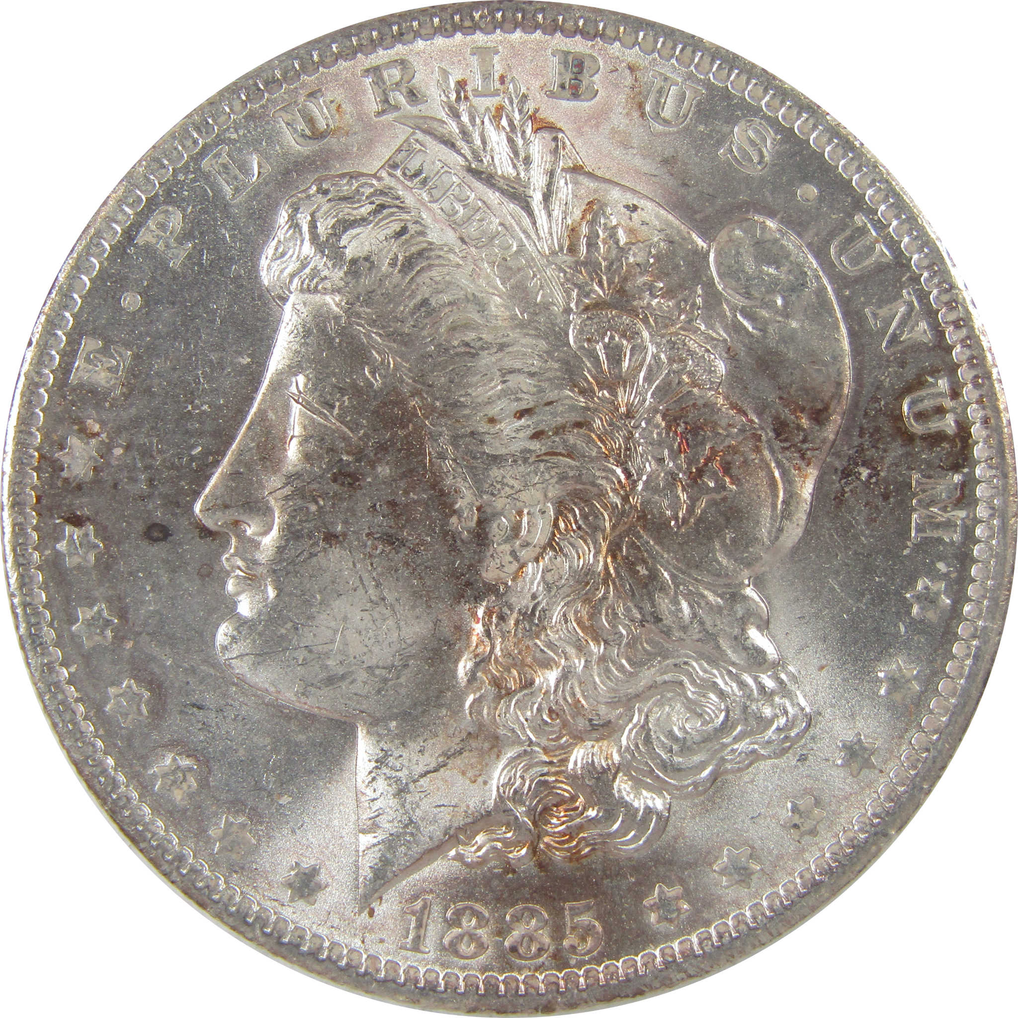 1885 O Morgan Dollar Uncirculated Silver $1 Coin SKU:I18696 - Morgan coin - Morgan silver dollar - Morgan silver dollar for sale - Profile Coins &amp; Collectibles