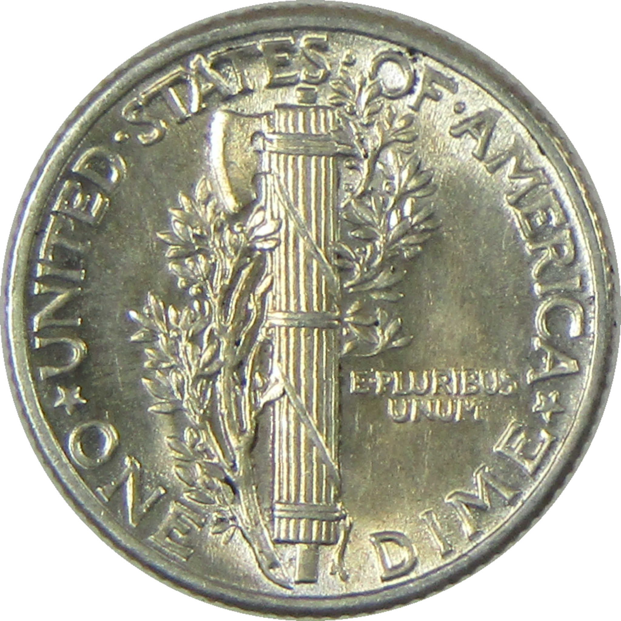1941 Mercury Silver Dime AU About Uncirculated 10c Coin SKU:CP344