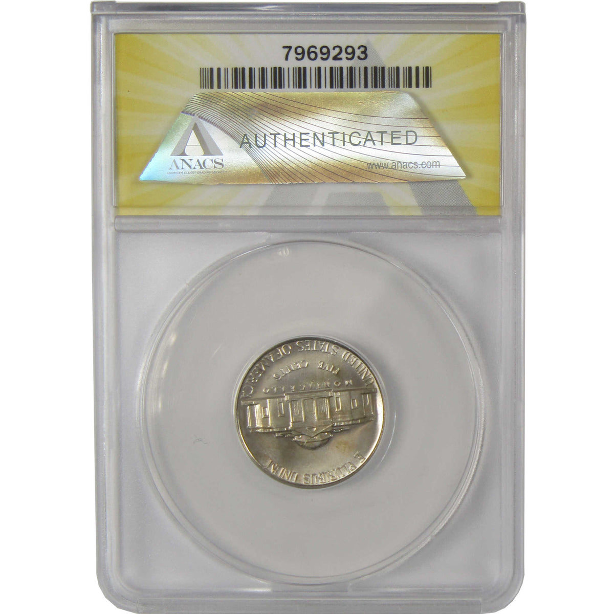 1950 Jefferson Nickel PF 67 ANACS Proof 5c Coin Collectible SKU:I28782