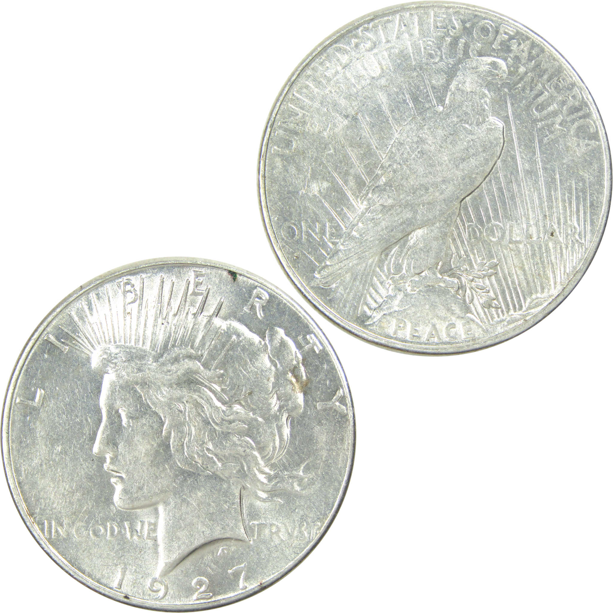 1927 S Peace Dollar CH AU Choice About Uncirculated Silver SKU:I15591