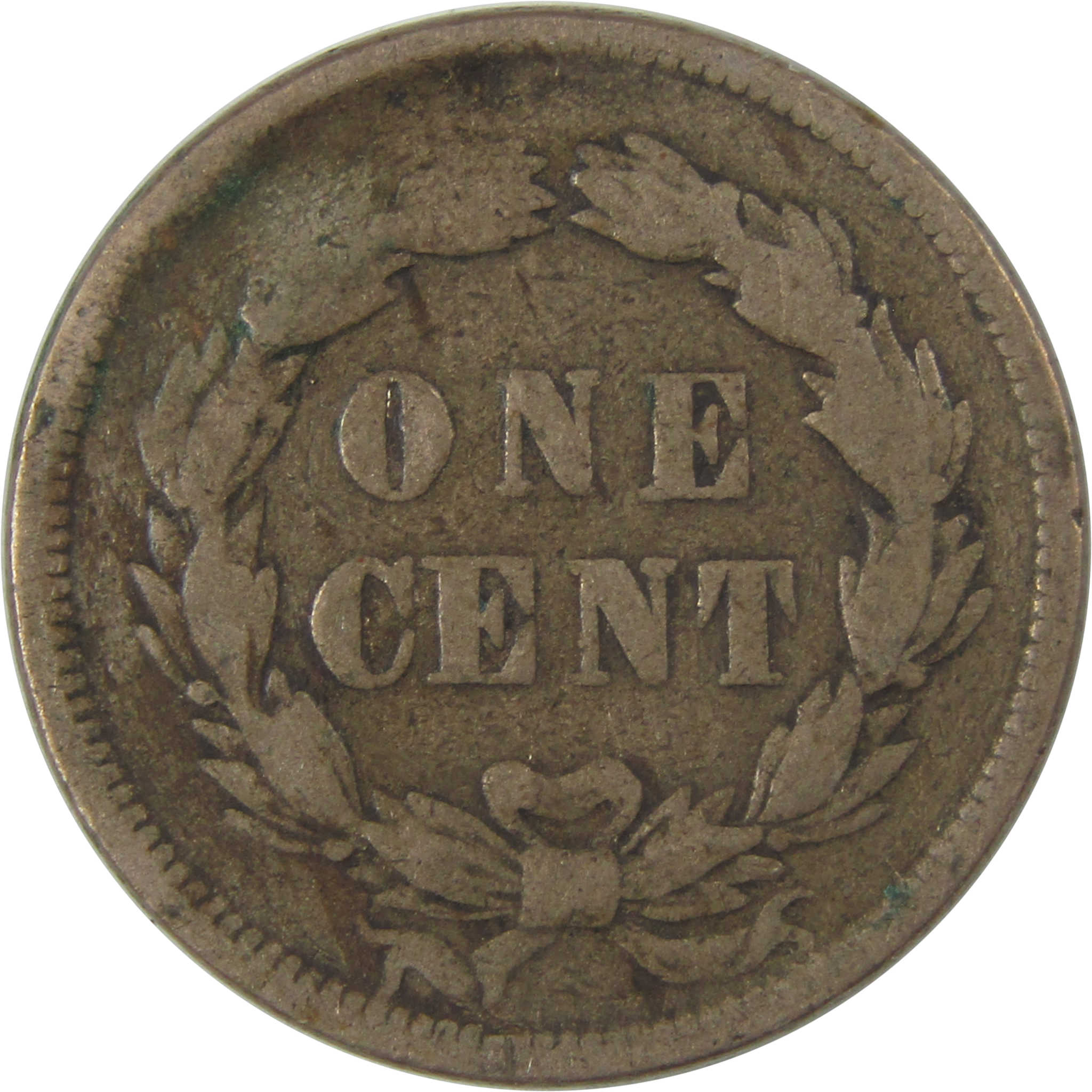 1859 Indian Head Cent AG About Good Penny 1c Coin SKU:I23273
