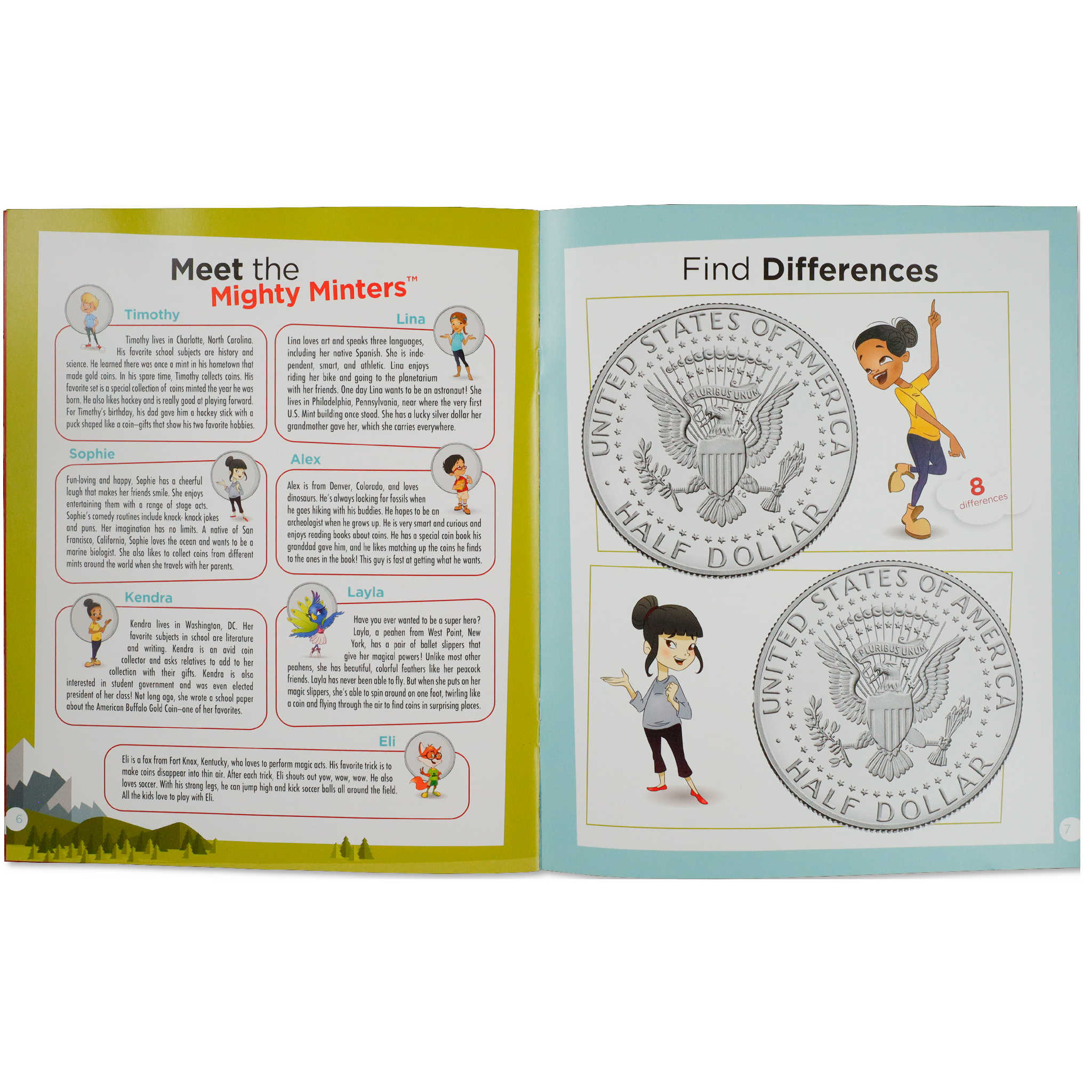 2019 Young Collectors Explore and Discover Coin Set Starter Kit & Book