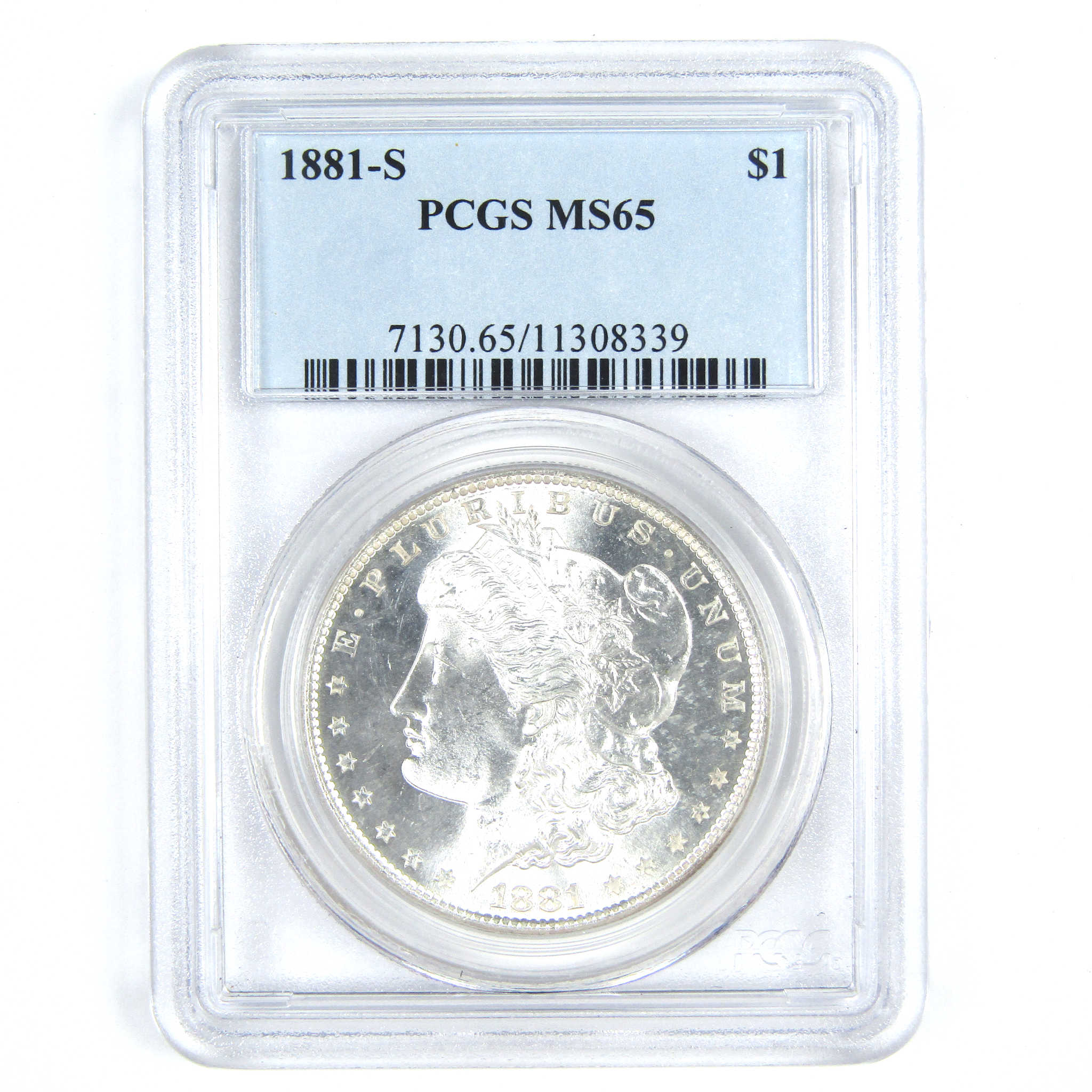 1881 S Morgan Dollar MS 65 PCGS Silver $1 Uncirculated SKU:CPC8593 - Morgan coin - Morgan silver dollar - Morgan silver dollar for sale - Profile Coins &amp; Collectibles