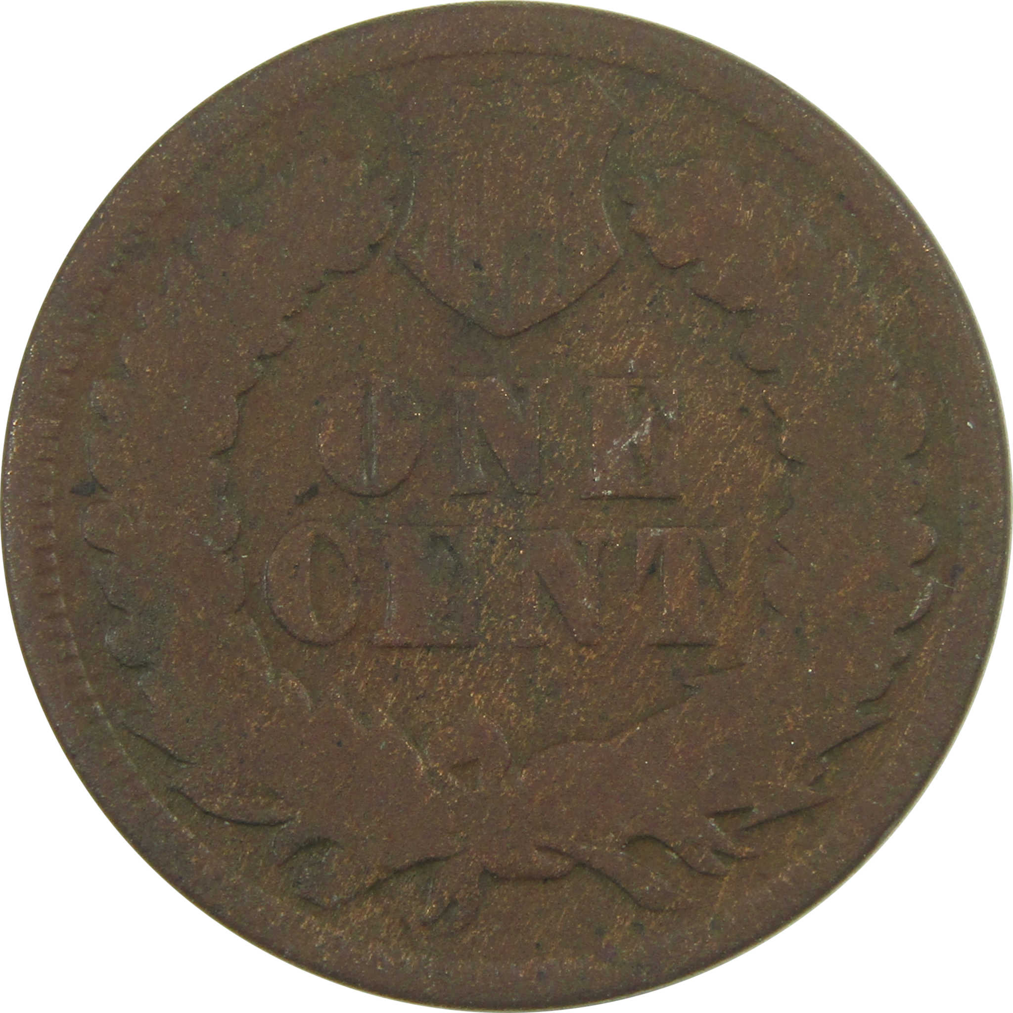 1870 Indian Head Cent AG About Good Penny 1c Coin SKU:I20653