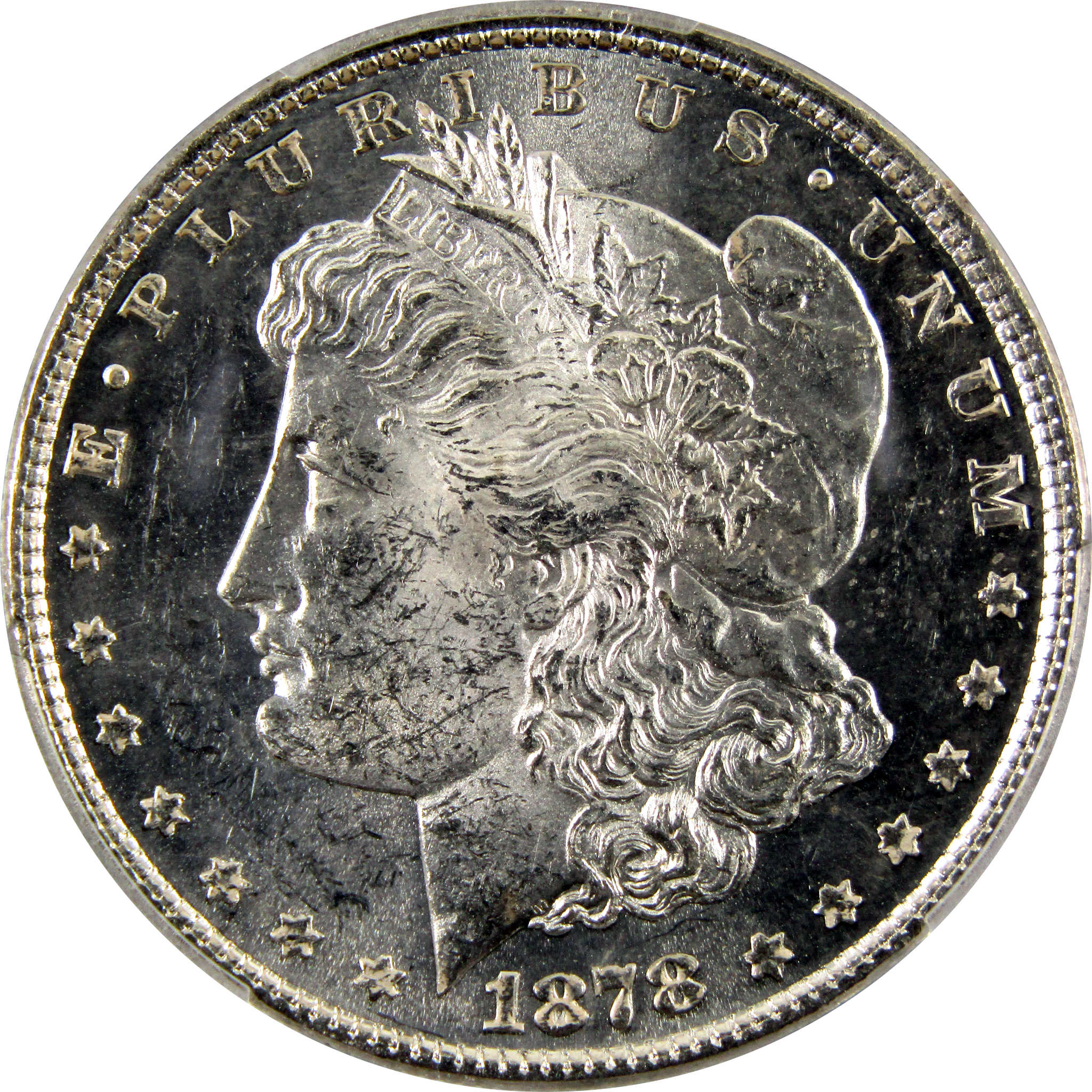 1878 8TF Morgan Dollar MS 62 PCGS 90% Silver $1 Unc SKU:I10459 - Morgan coin - Morgan silver dollar - Morgan silver dollar for sale - Profile Coins &amp; Collectibles