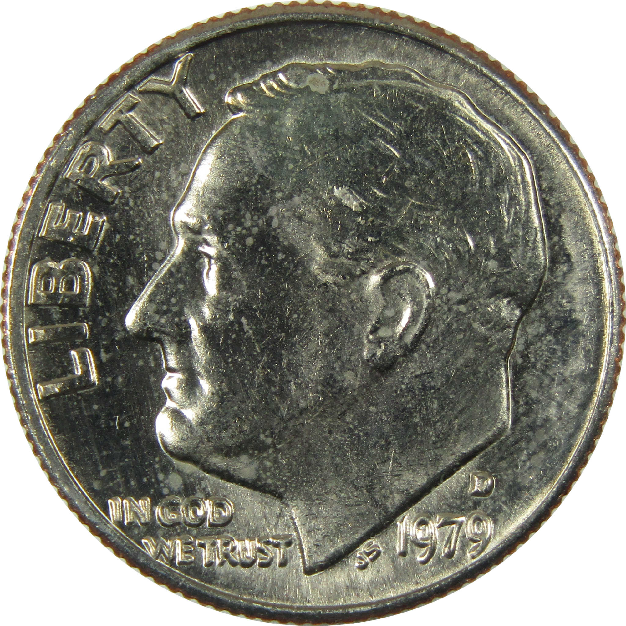 1979 D Roosevelt Clad Dime Uncirculated Mint State 10c Coin