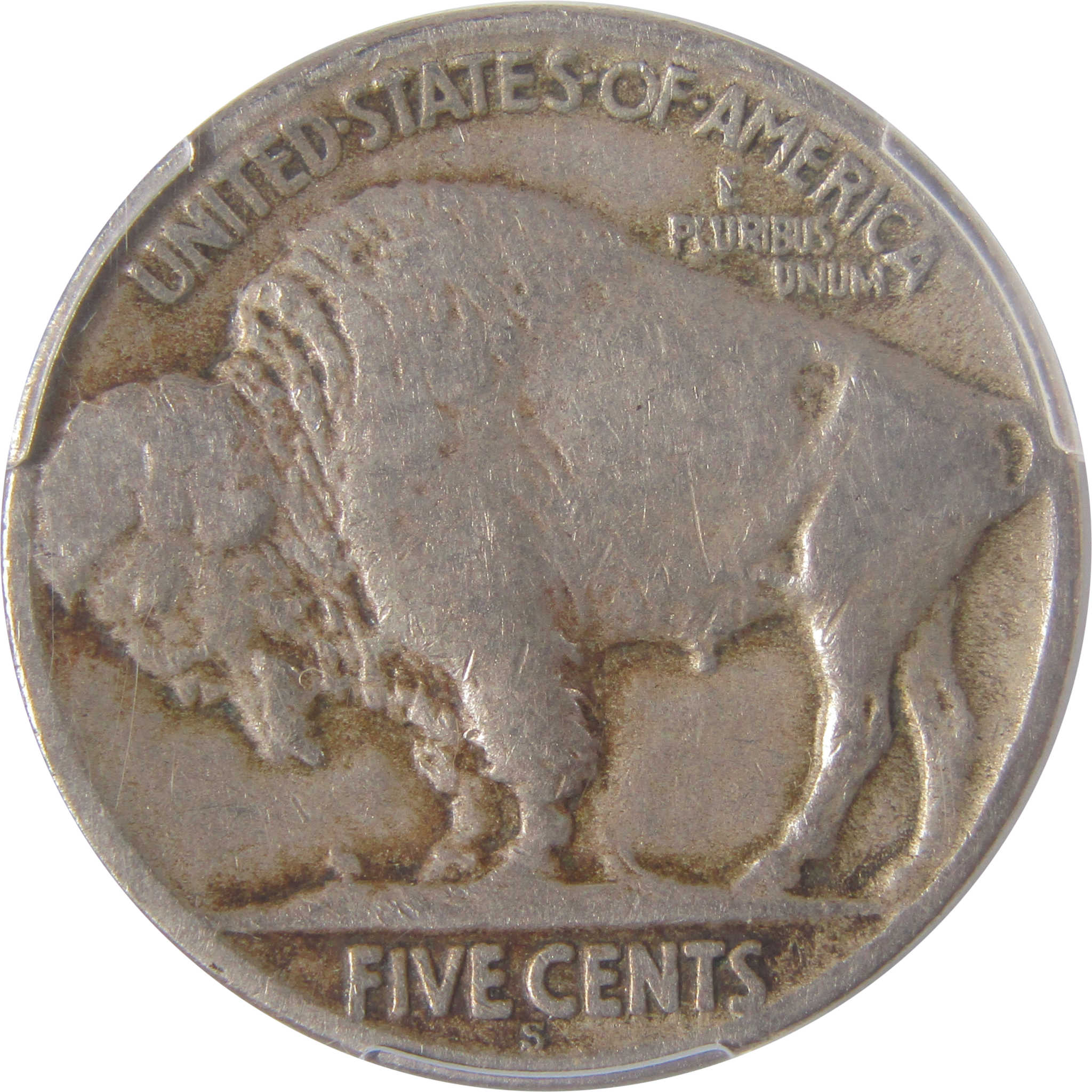 1919 S Indian Head Buffalo Nickel F 15 Pcgs 5c Coin Sku:i17521 