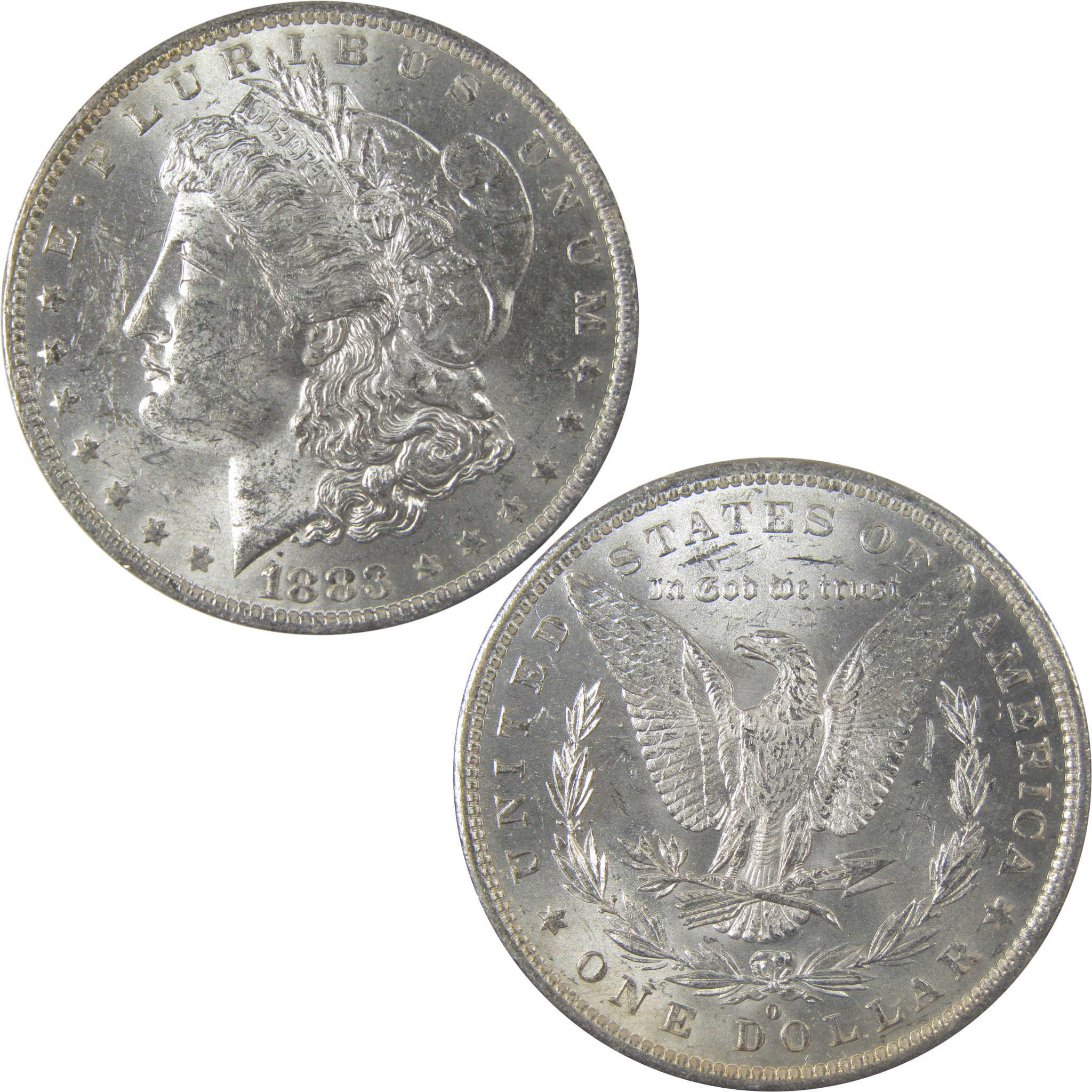 1883 O Morgan Silver Dollar Uncirculated Mint State Toned SKU:I24867