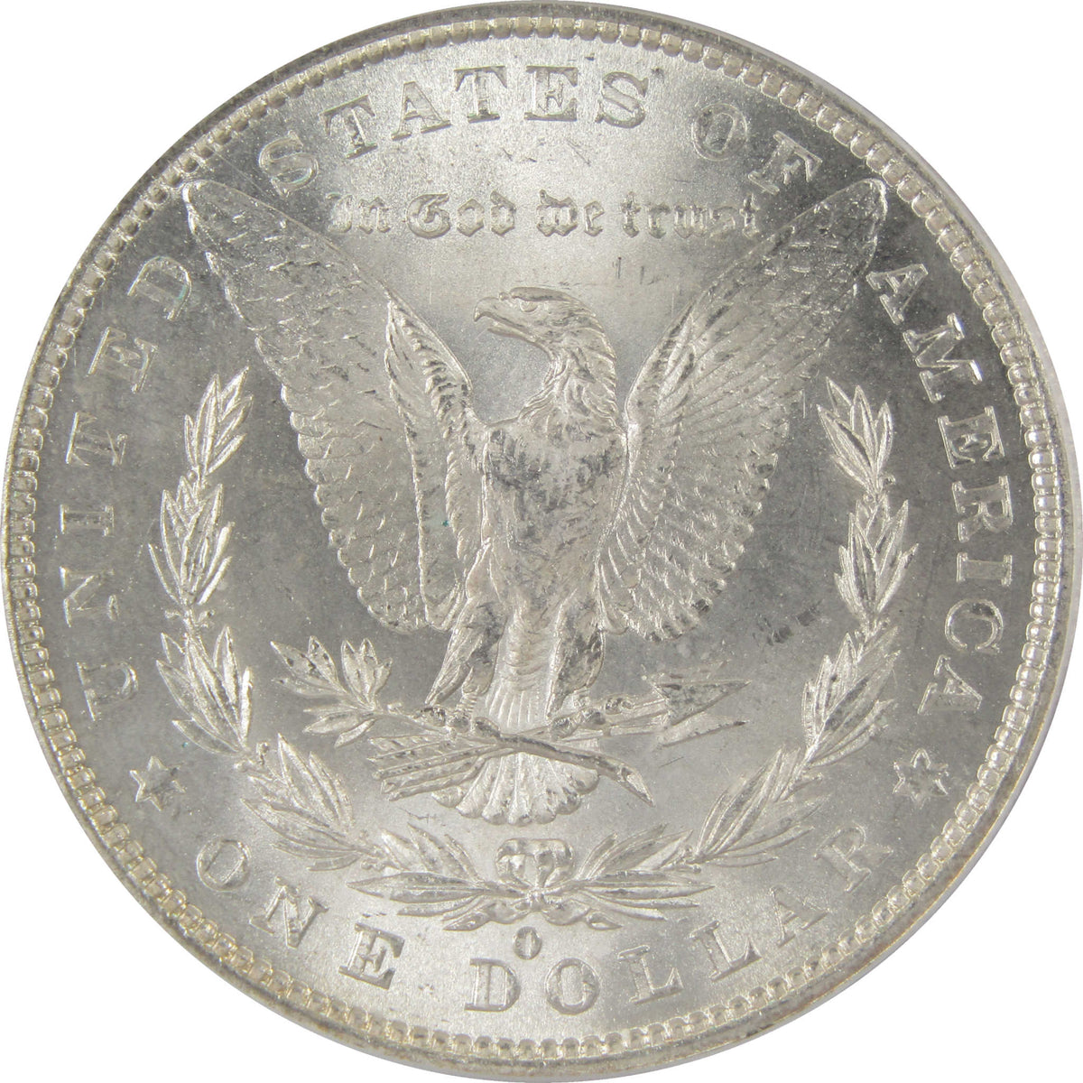 1879 O Morgan Silver Dollar MS 64 ICG Uncirculated $1 Coin SKU:I29171