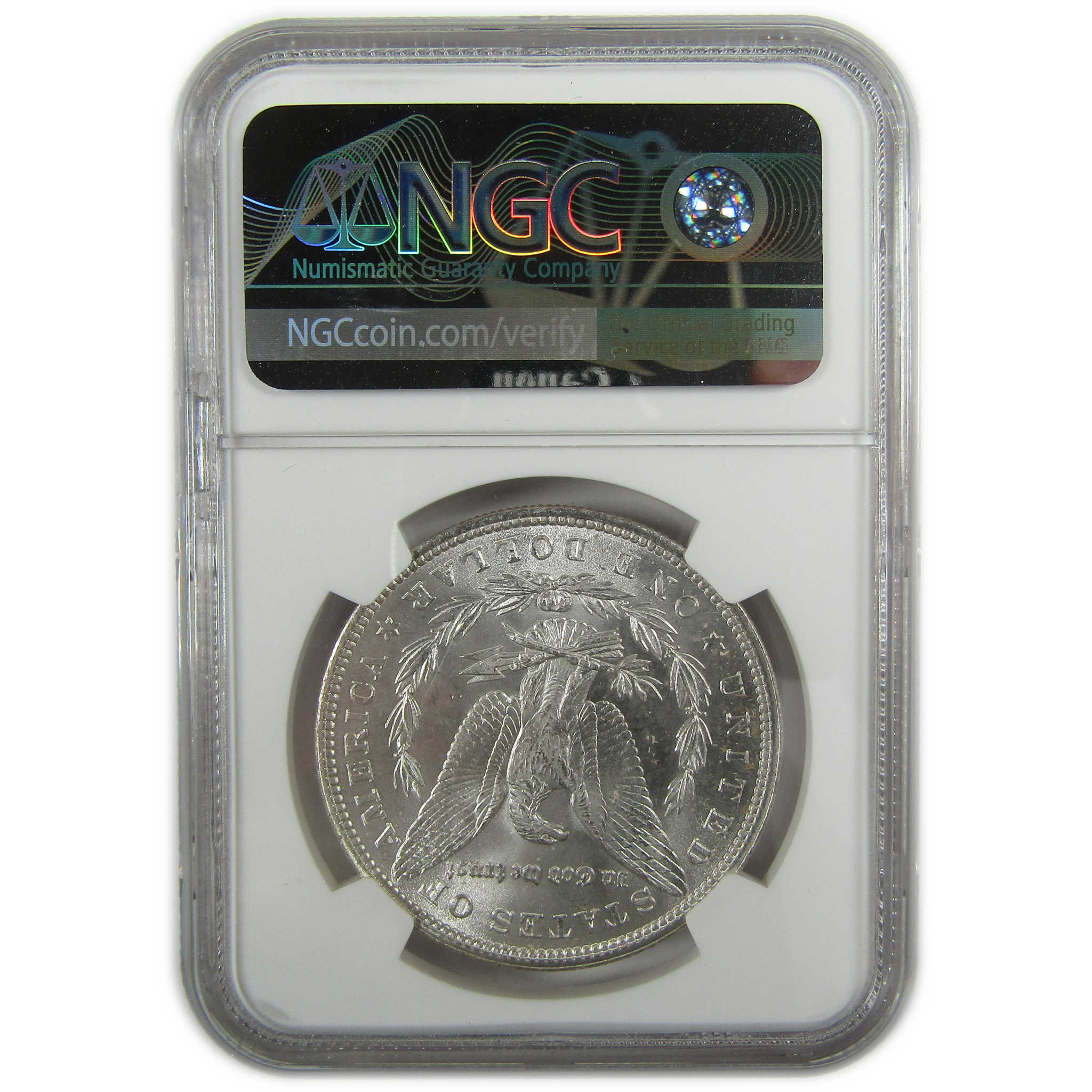 1879 Morgan Silver Dollar MS 64 NGC Uncirculated $1 Coin SKU:I27533