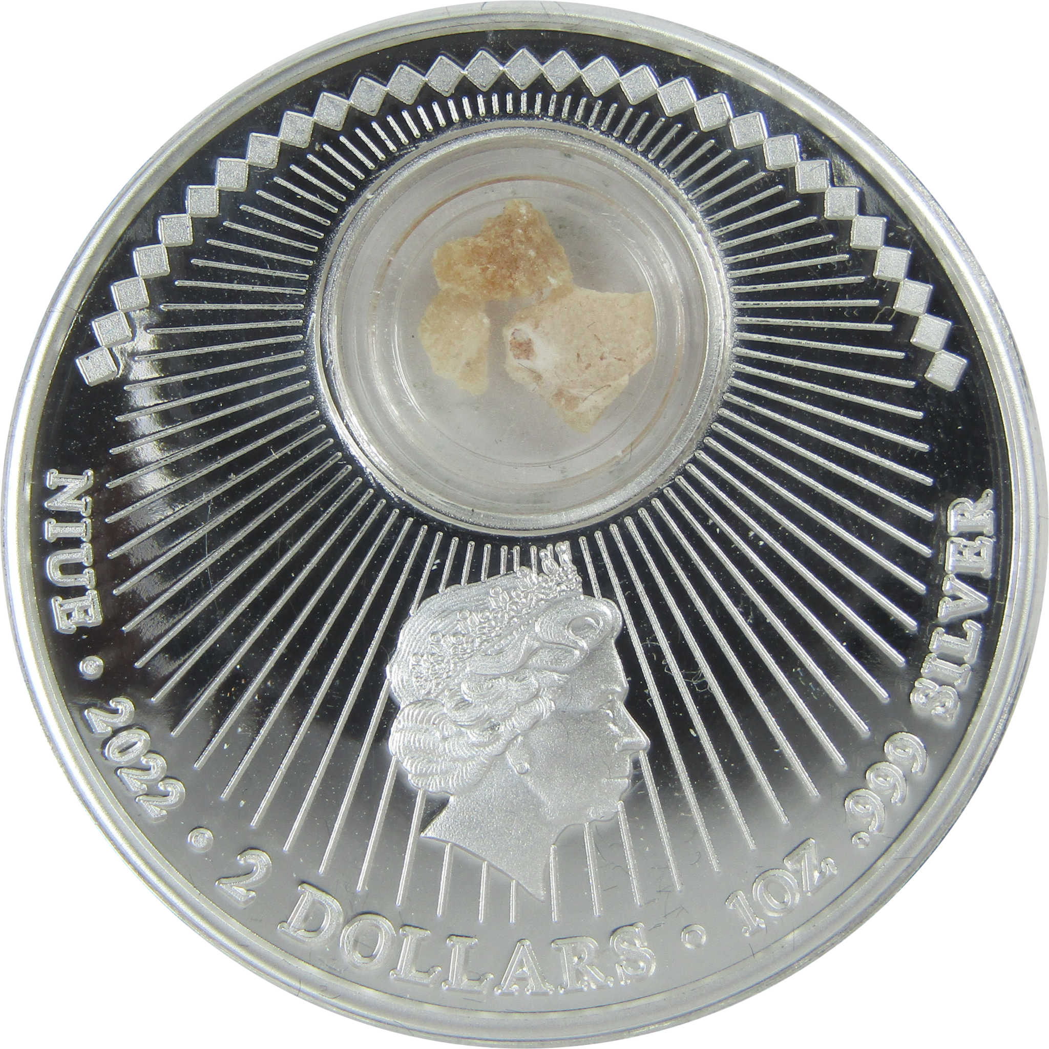 2022 Jerusalem Stone - Footsteps of Jesus 1 oz .999 Silver SKU:CPC9186