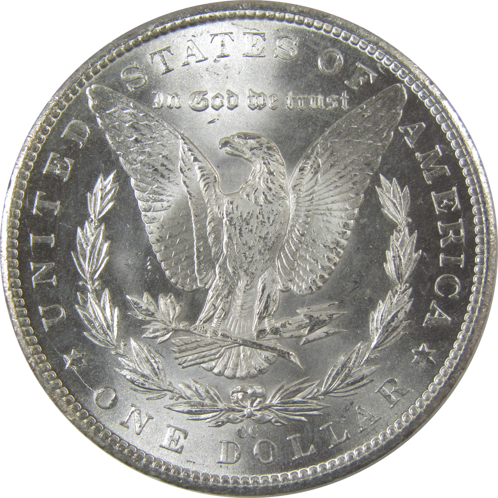 1884 CC Morgan Silver Dollar Uncirculated Toned SKU:I23579