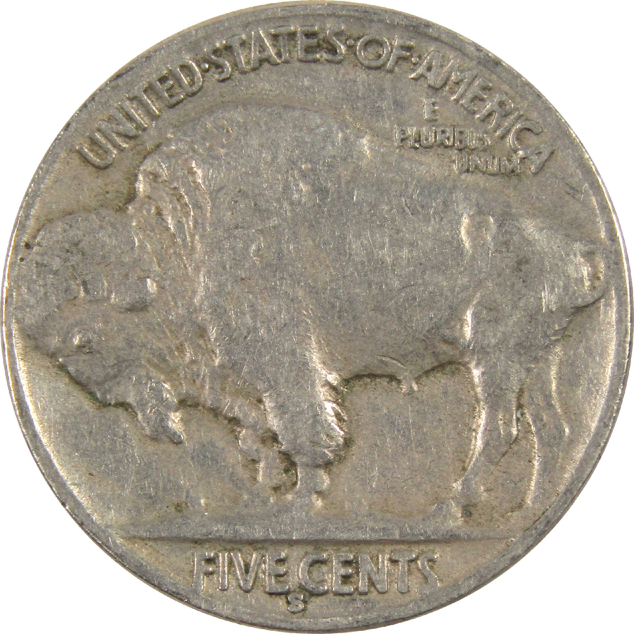 1931 S Indian Head Buffalo Nickel VG Very Good 5c Coin