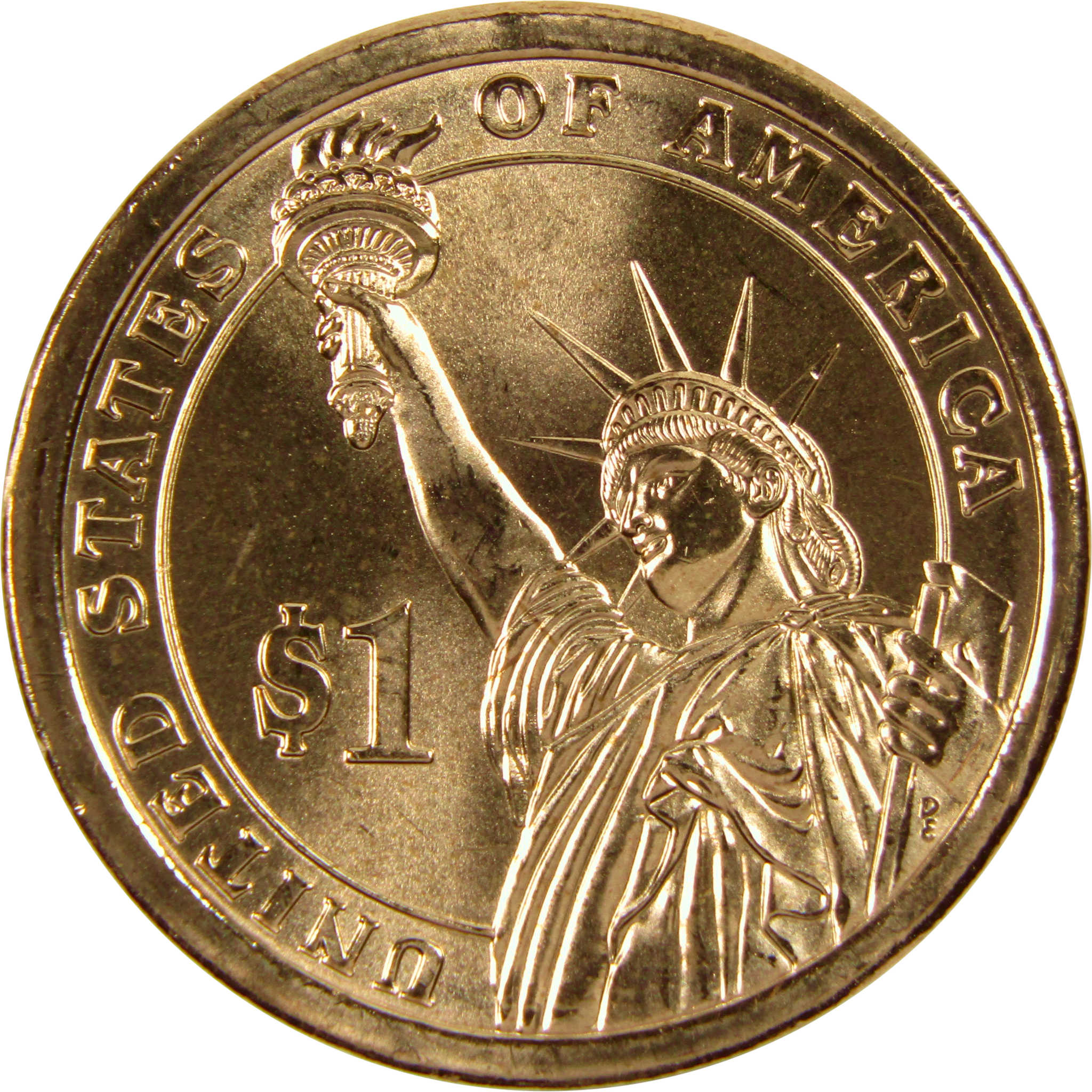 2013 D Woodrow Wilson Presidential Dollar BU Uncirculated $1 Coin