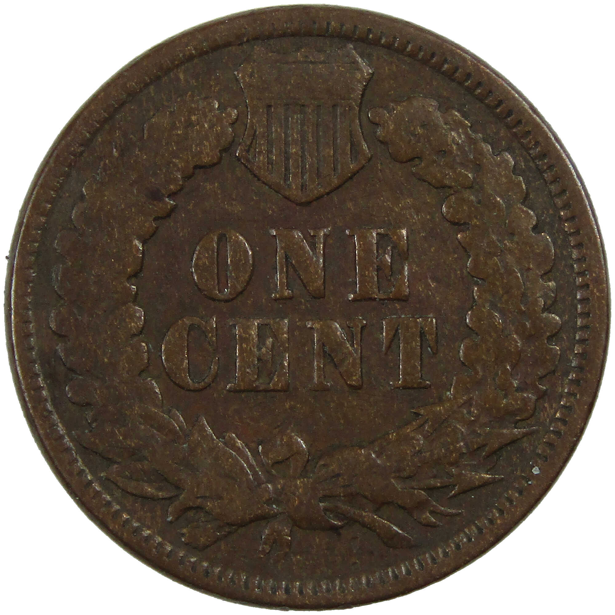 1872 Indian Head Cent G Good Penny 1c Coin SKU:I12935