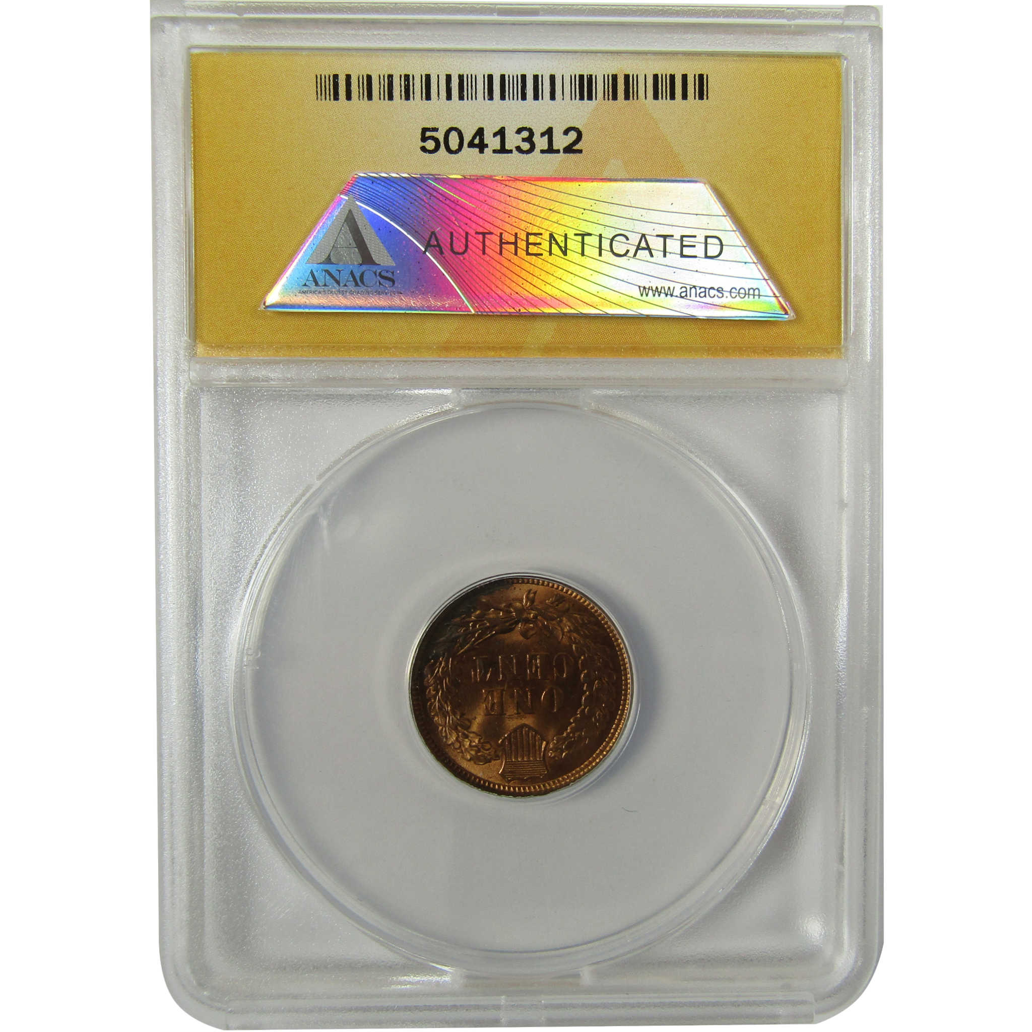 1906 Indian Head Cent MS 63 RB ANACS Uncirculated Penny SKU:I28397