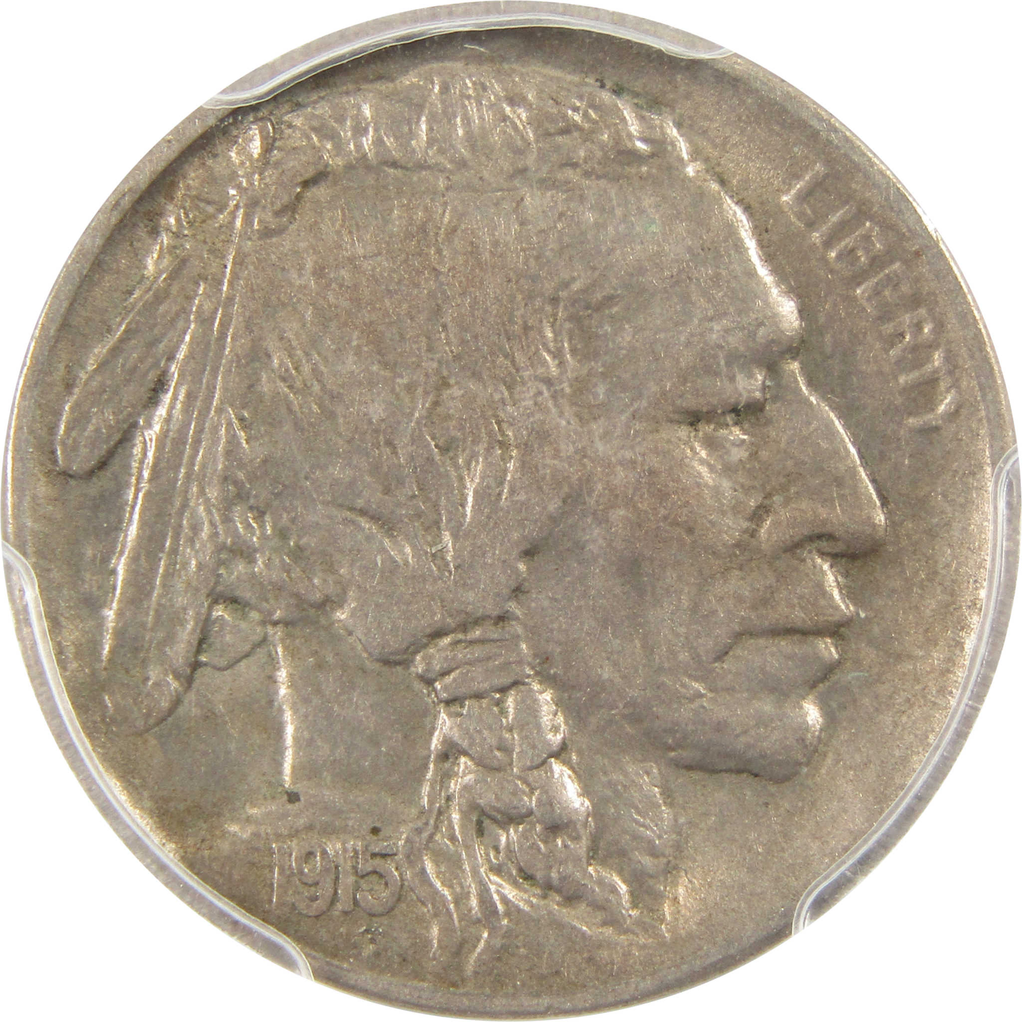 1915 S Indian Head Buffalo Nickel AU 58 PCGS 5c Coin SKU:I11725