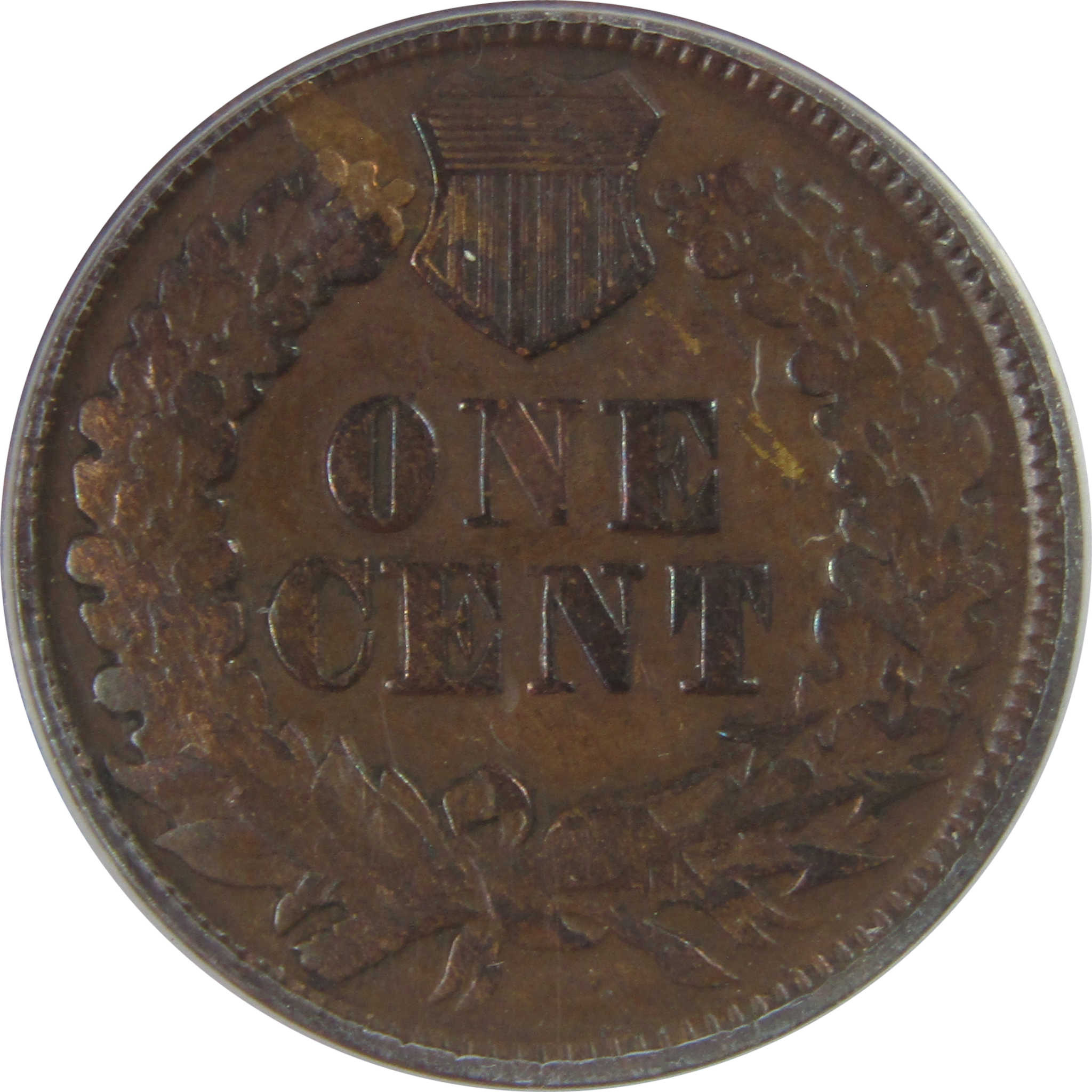 1864 L Indian Head Cent F 12 ANACS Bronze Penny 1c Coin SKU:CPC1179