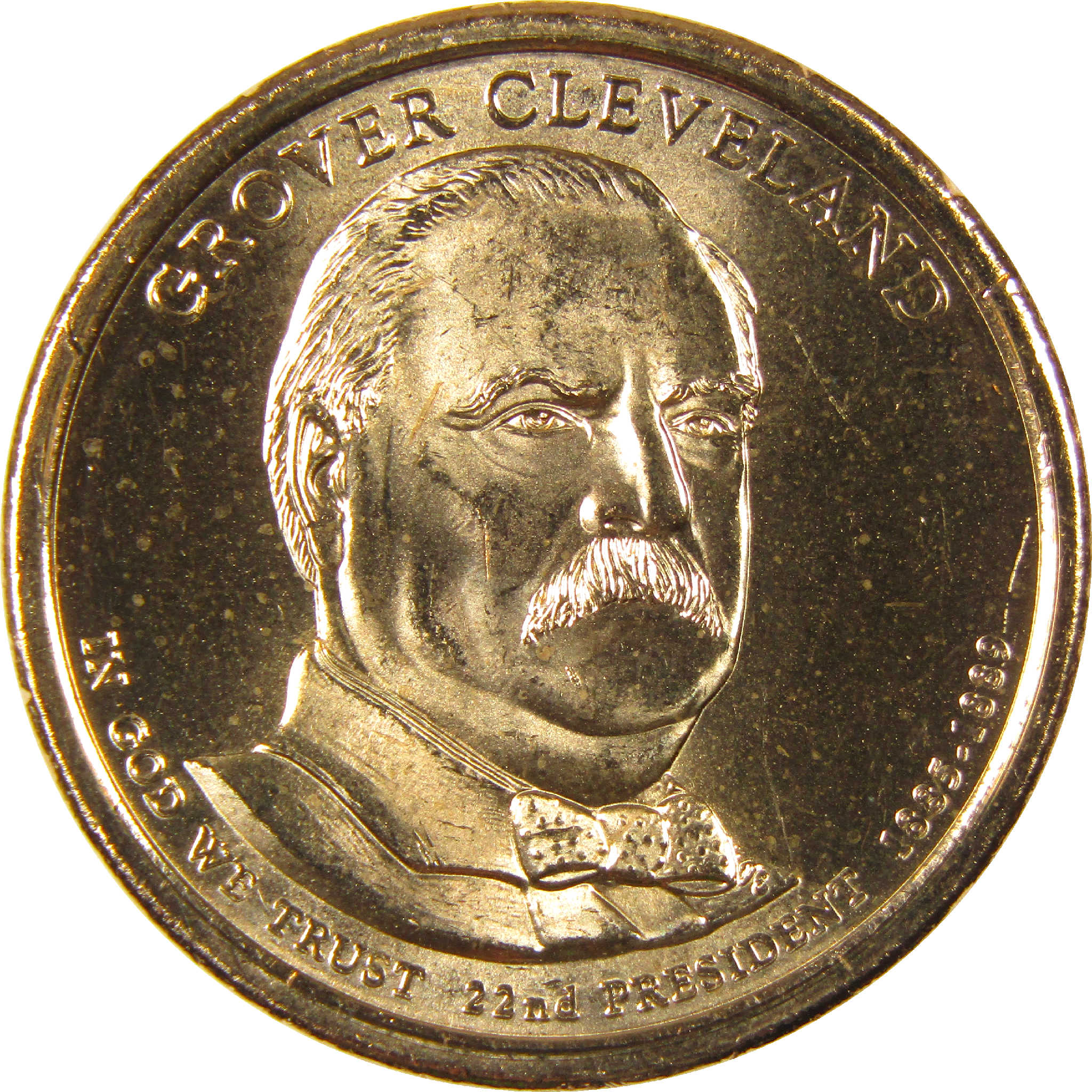 2012 D Grover Cleveland 1st Term Presidential Dollar Uncirculated $1