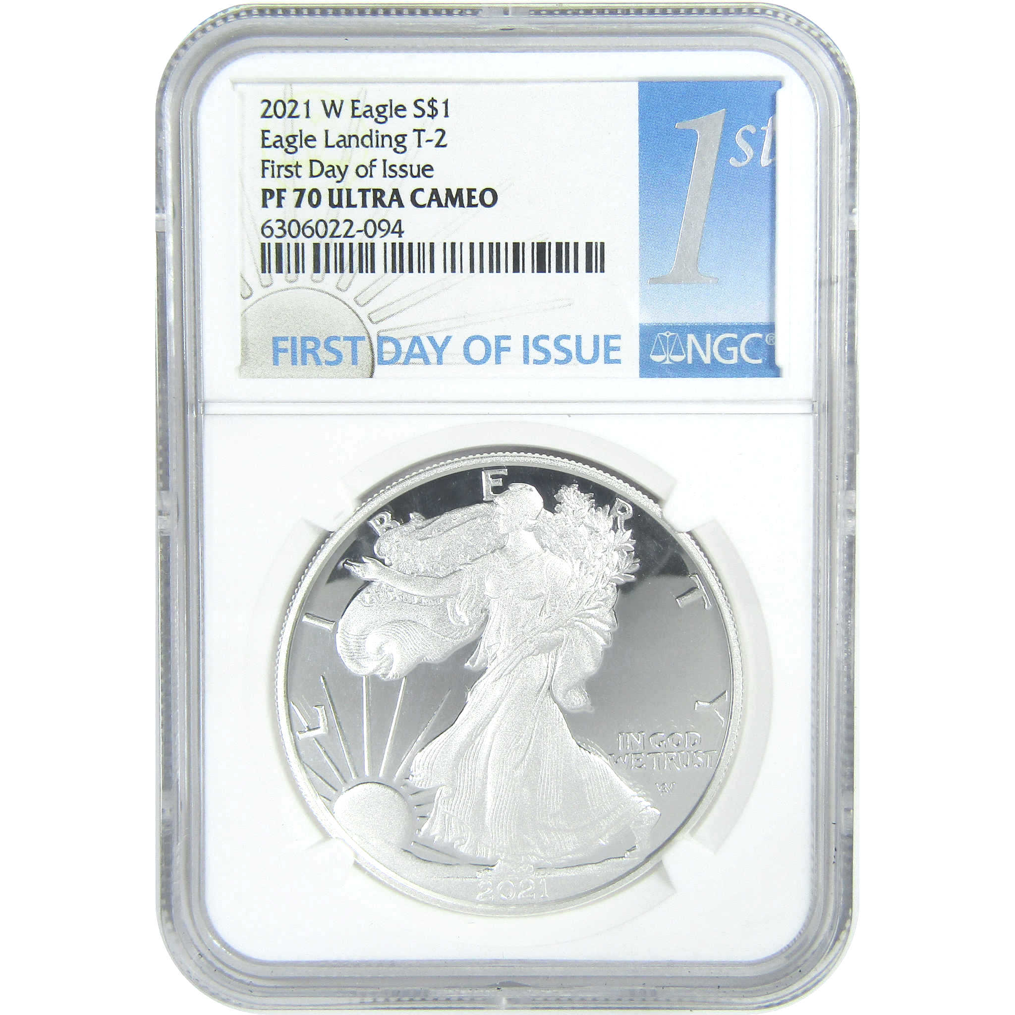 2021 W Type 2 American Silver Eagle PF 70 UCAM NGC SKU:CPC9444