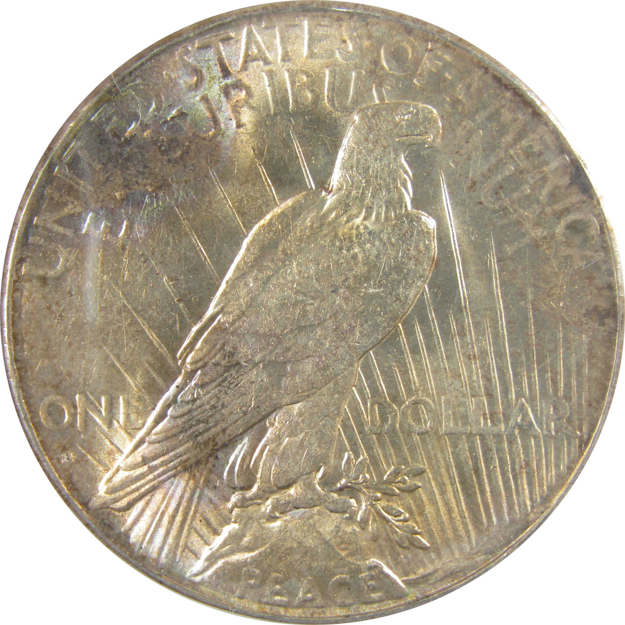 1928 S Peace Dollar AU 55 Details ANACS Silver $1 Coin SKU:I21514