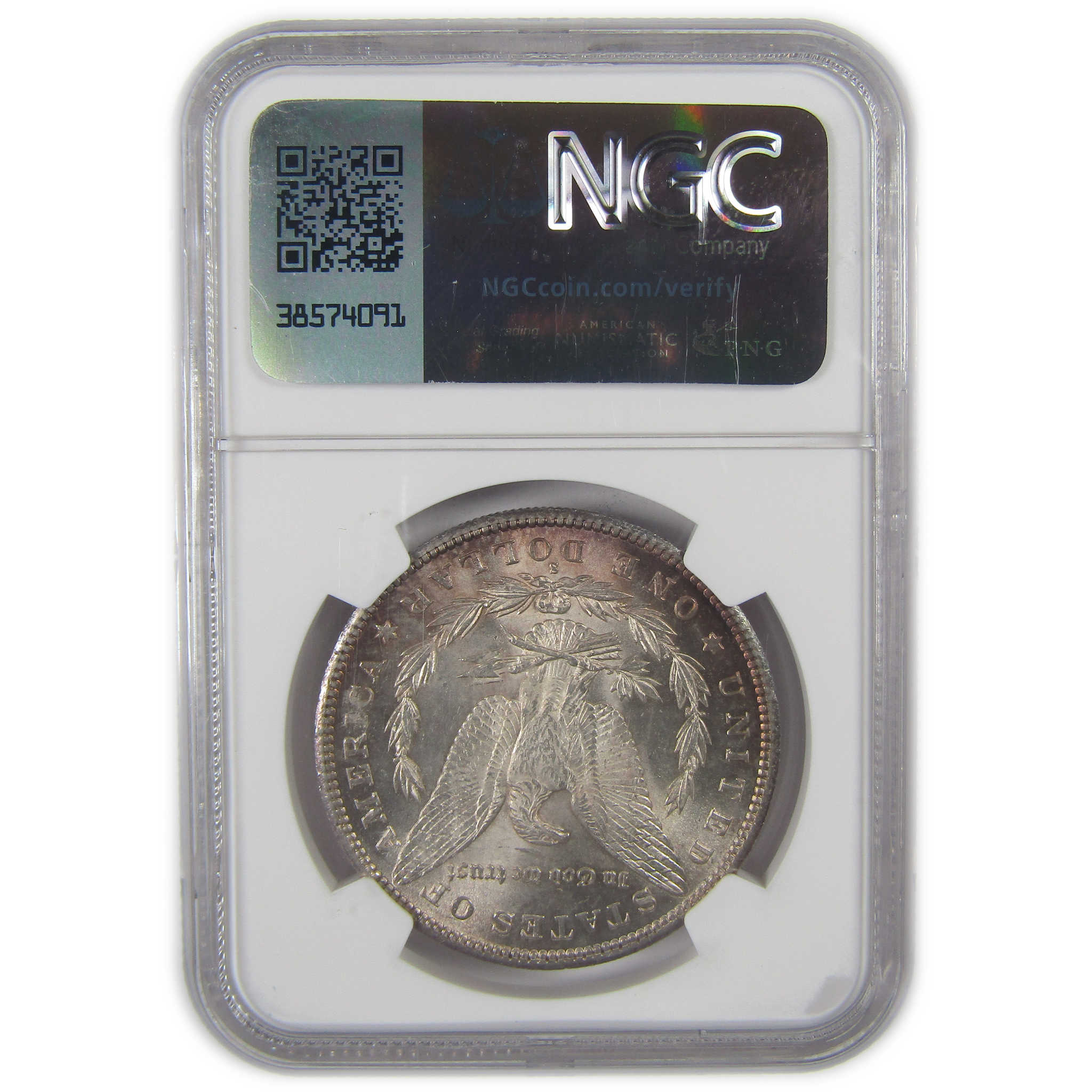 1891 S Morgan Dollar MS 65 NGC Silver Uncirculated $1 Coin SKU:I23444