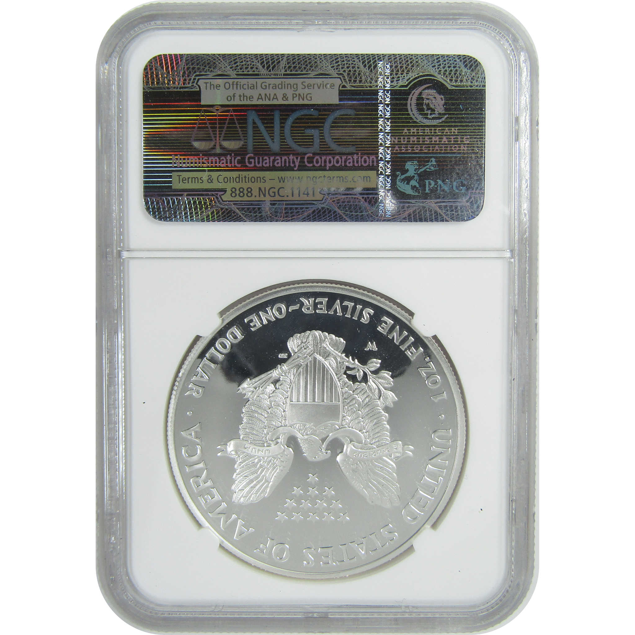 2004 W American Silver Eagle PF 70 UCAM NGC Proof $1 SKU:CPC9468