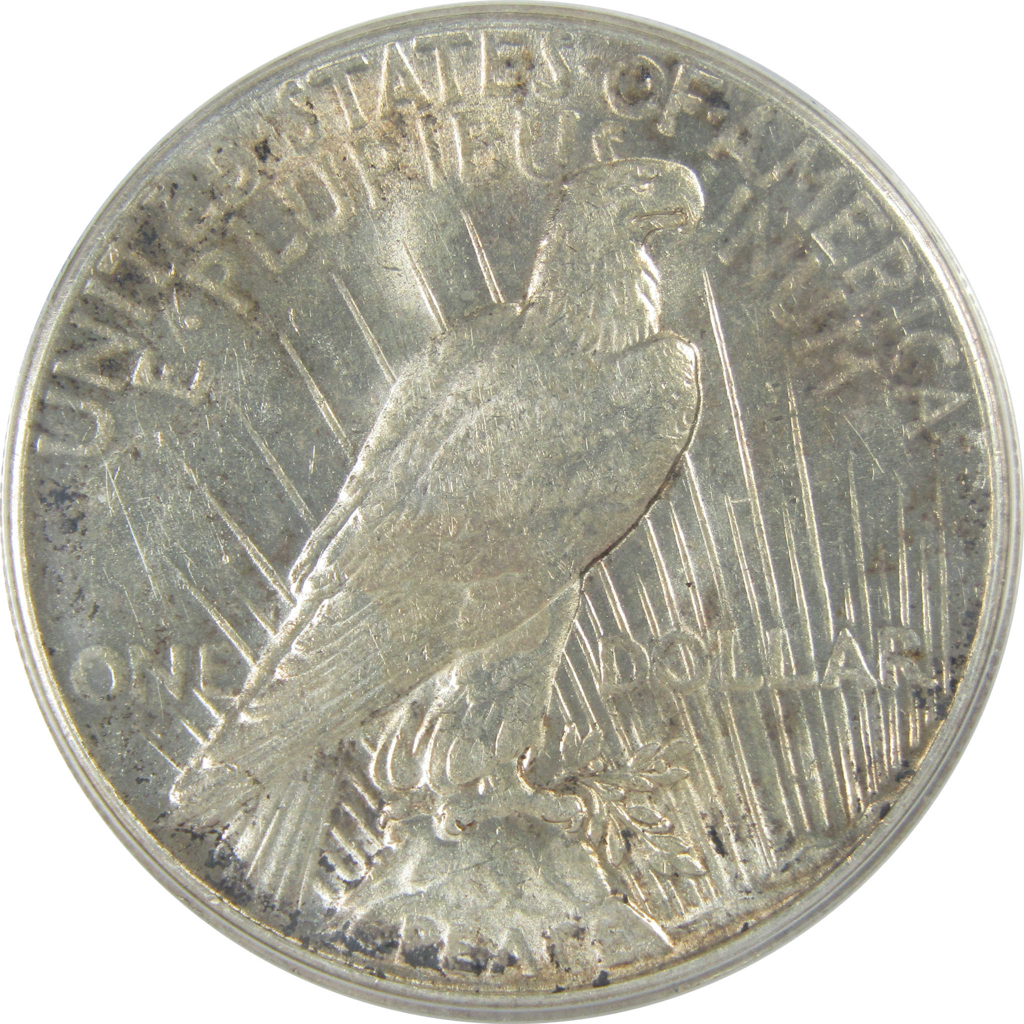 1926 Peace Dollar AU 58 ANACS Silver $1 Coin SKU:I16388