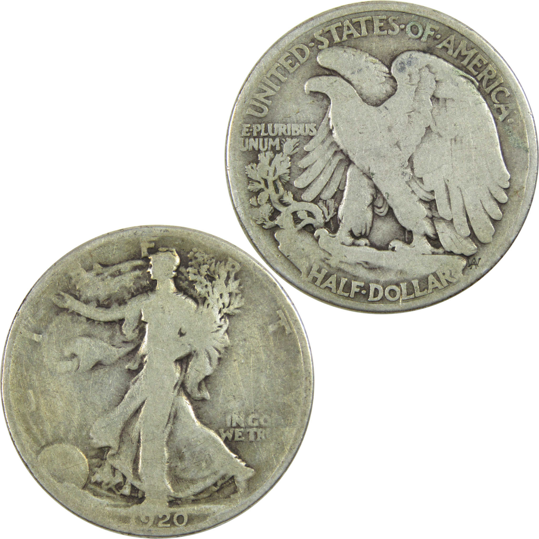 1920 Liberty Walking Half Dollar AG About Good Silver SKU:I13046