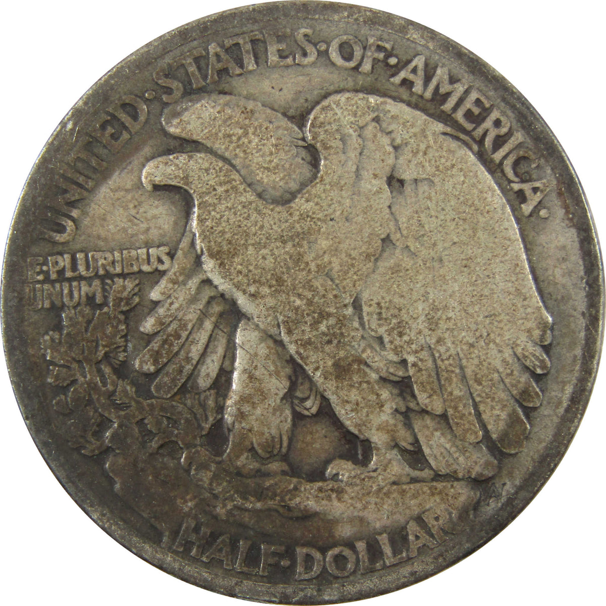 1917 Liberty Walking Silver Half Dollar VG Very Good Coin SKU:I29029