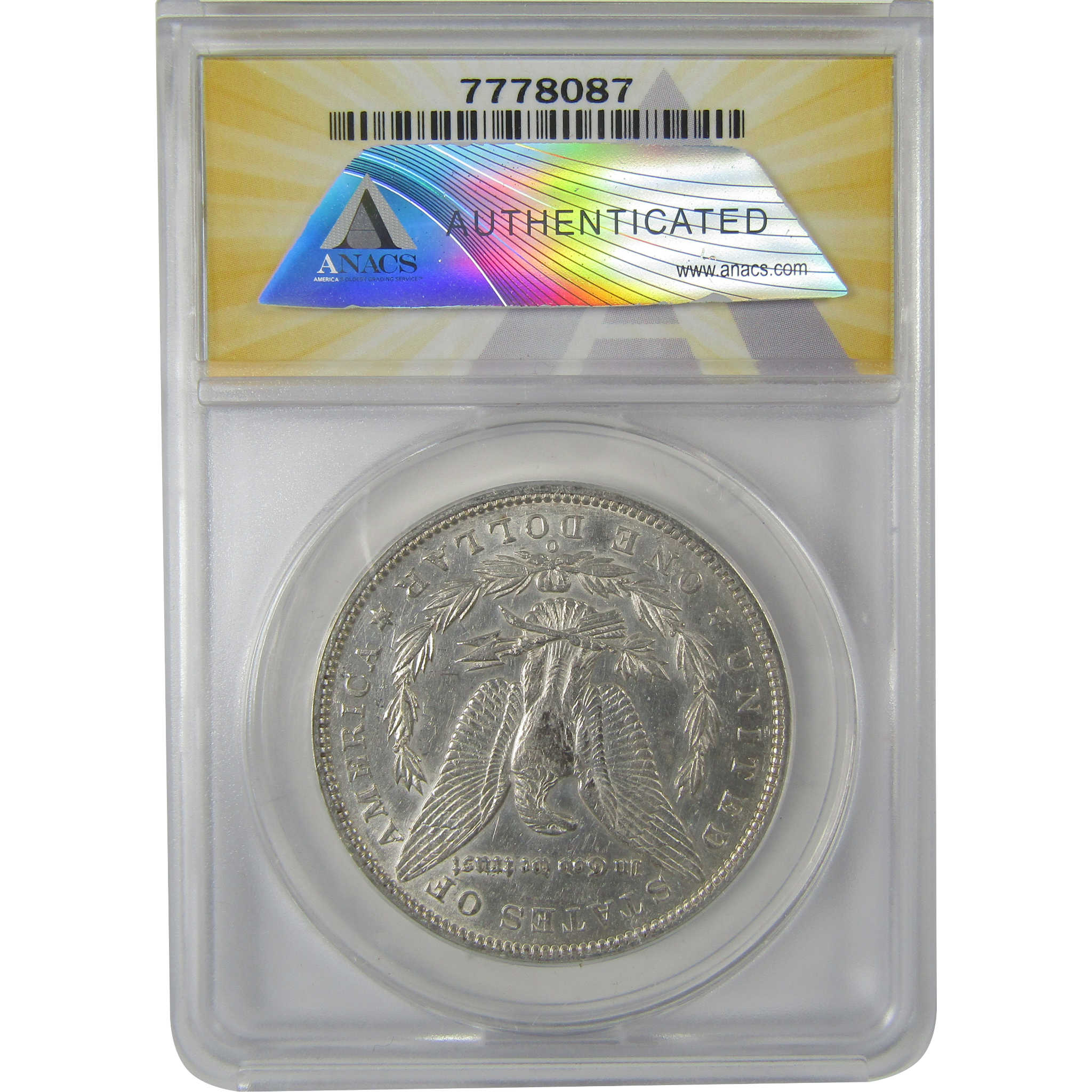 1896 O Morgan Dollar AU 50 Details ANACS Silver $1 Coin SKU:I18958 - Morgan coin - Morgan silver dollar - Morgan silver dollar for sale - Profile Coins &amp; Collectibles