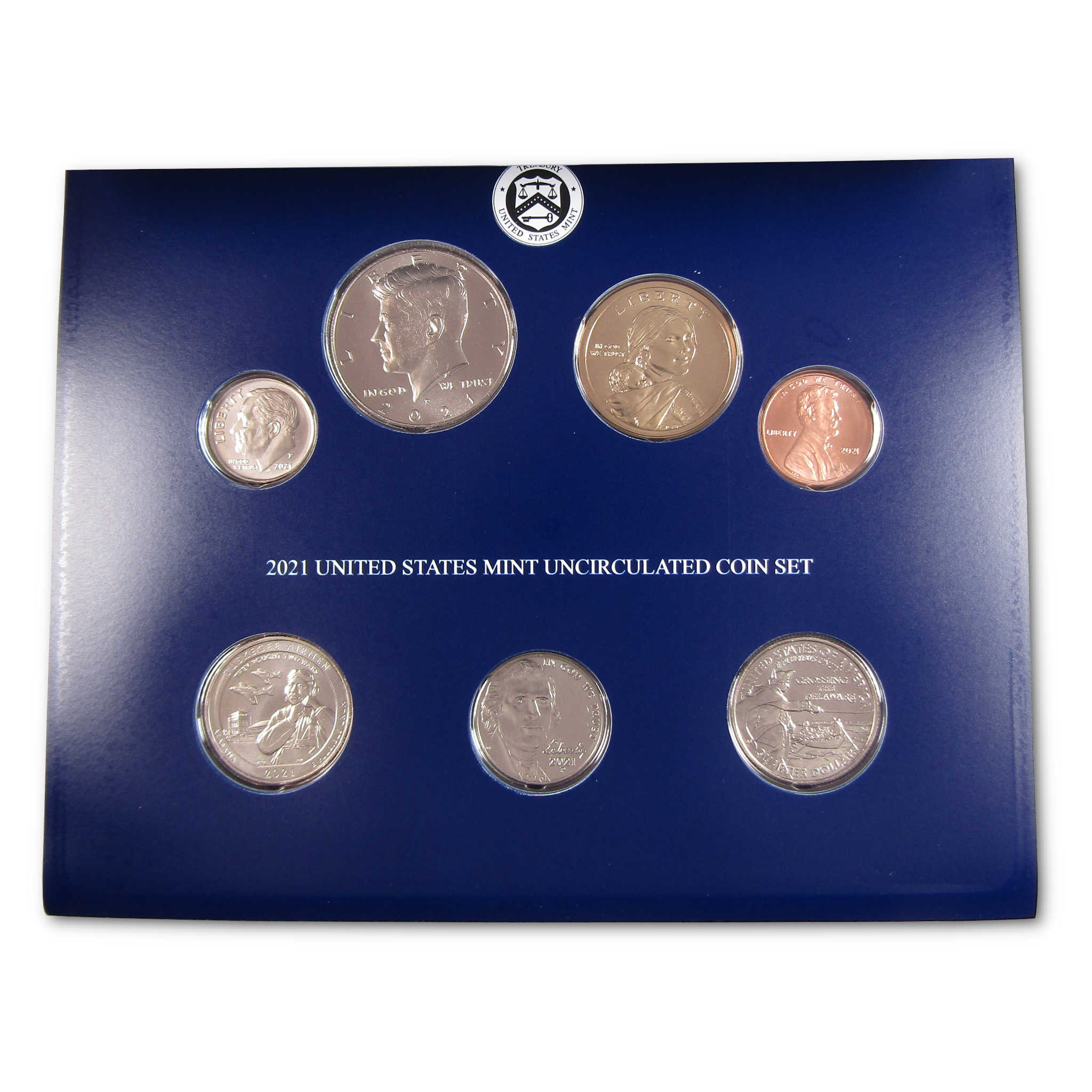 2021 Uncirculated Coin Set U.S Mint Government Packaging OGP COA