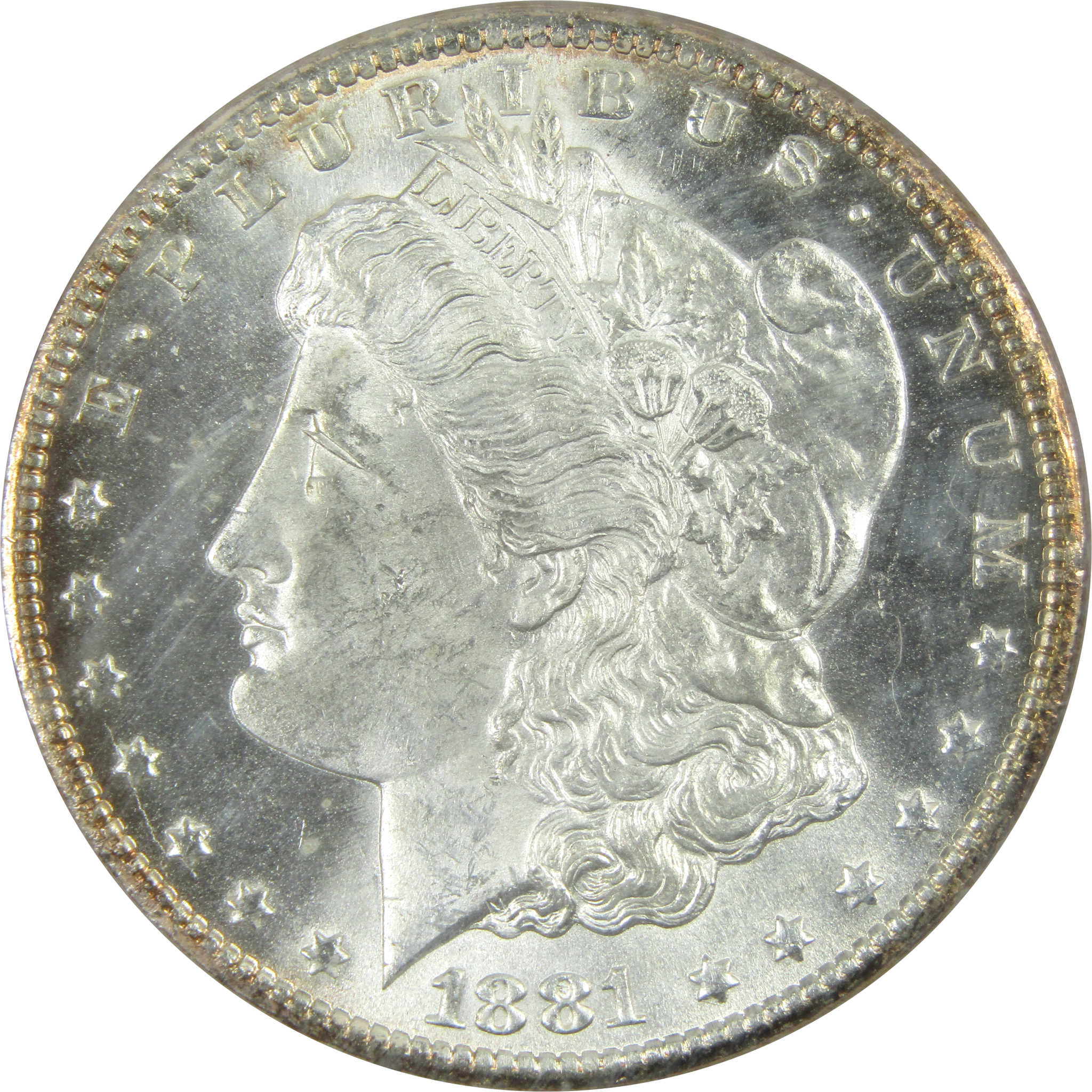 1881 CC Morgan Dollar Uncirculated Details Silver $1 Coin SKU:CPC7902 - Morgan coin - Morgan silver dollar - Morgan silver dollar for sale - Profile Coins &amp; Collectibles