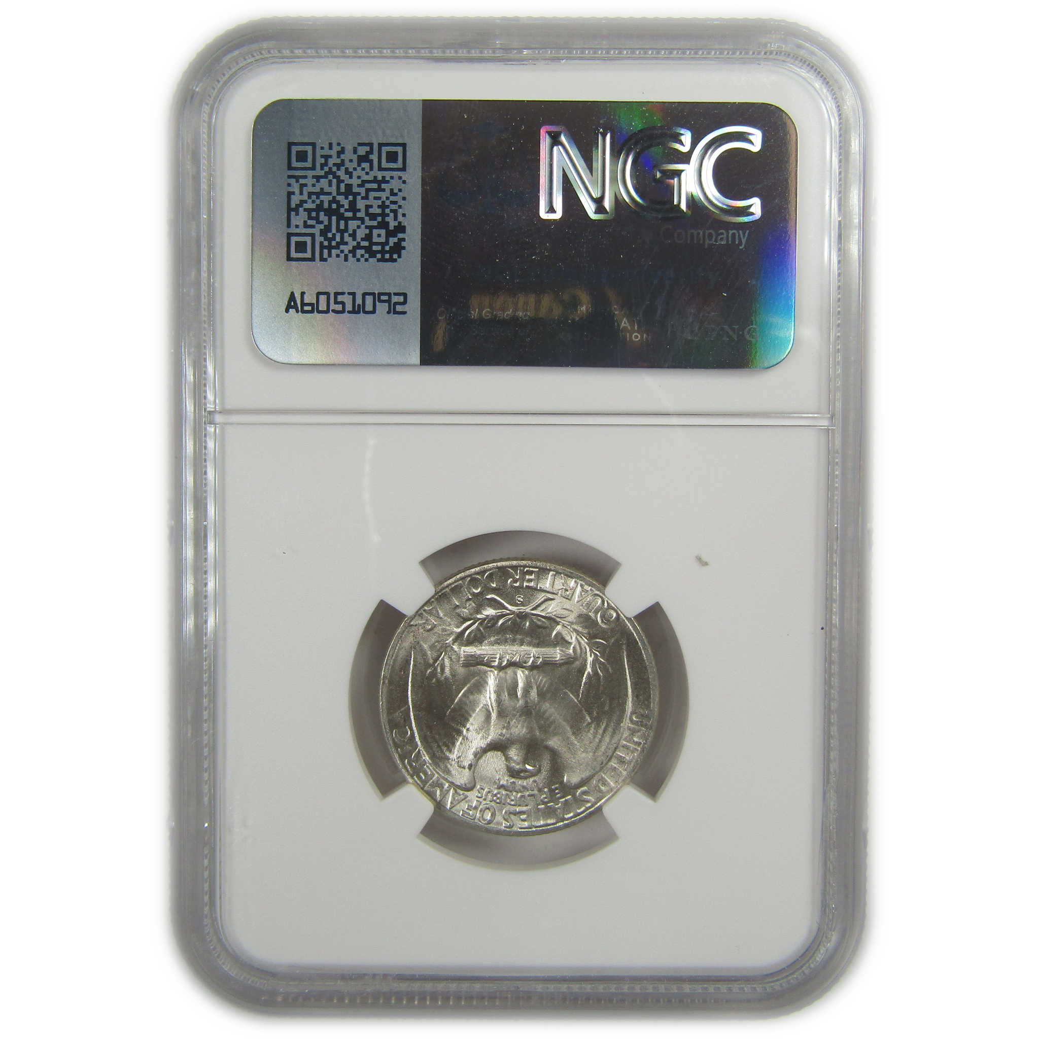 1950 S Washington Quarter MS 66 NGC Silver Bag Fragment SKU:I20516