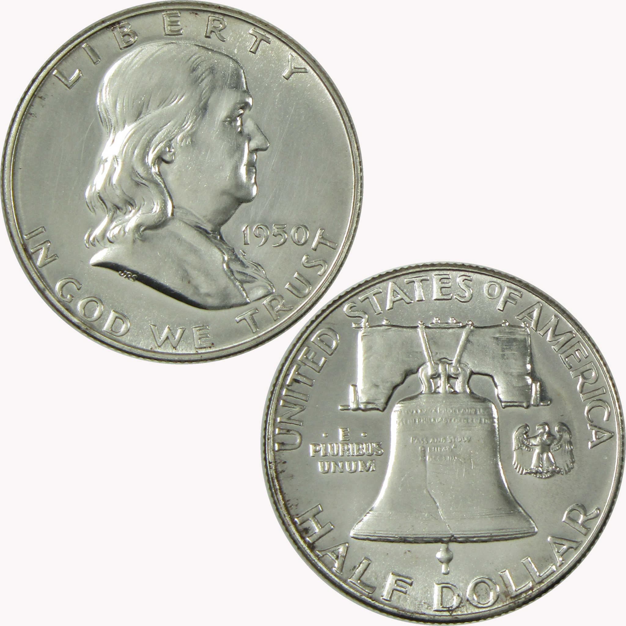 1950 Franklin Silver Half Dollar Proof Details Proof SKU:I26606