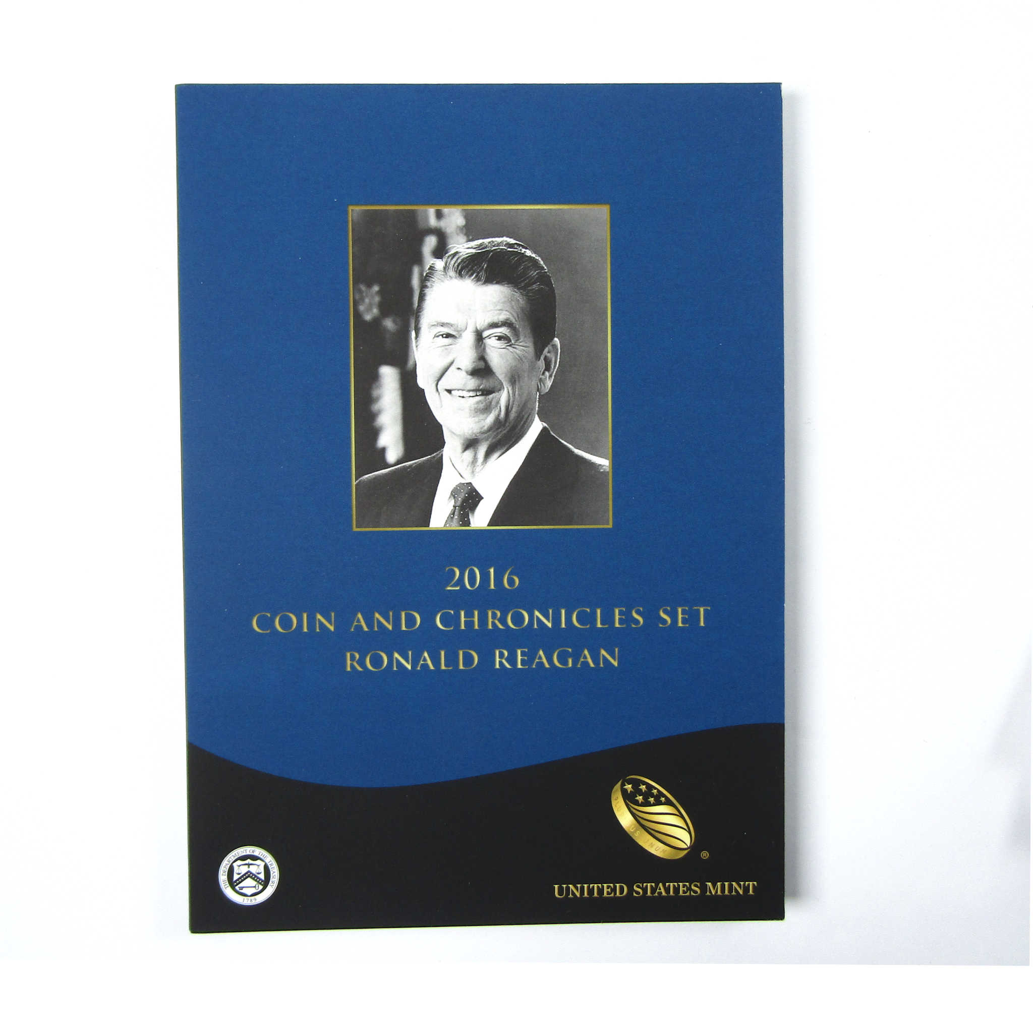 2016 Ronald Reagan Coin and Chronicles Set OGP COA SKU:CPC3913