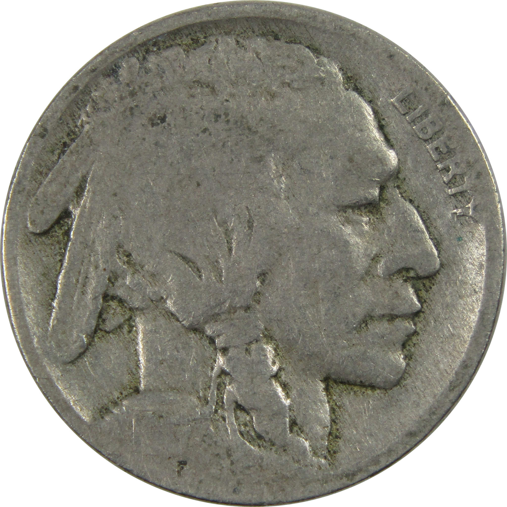 1917 Indian Head Buffalo Nickel AG About Good 5c Coin SKU:I12469