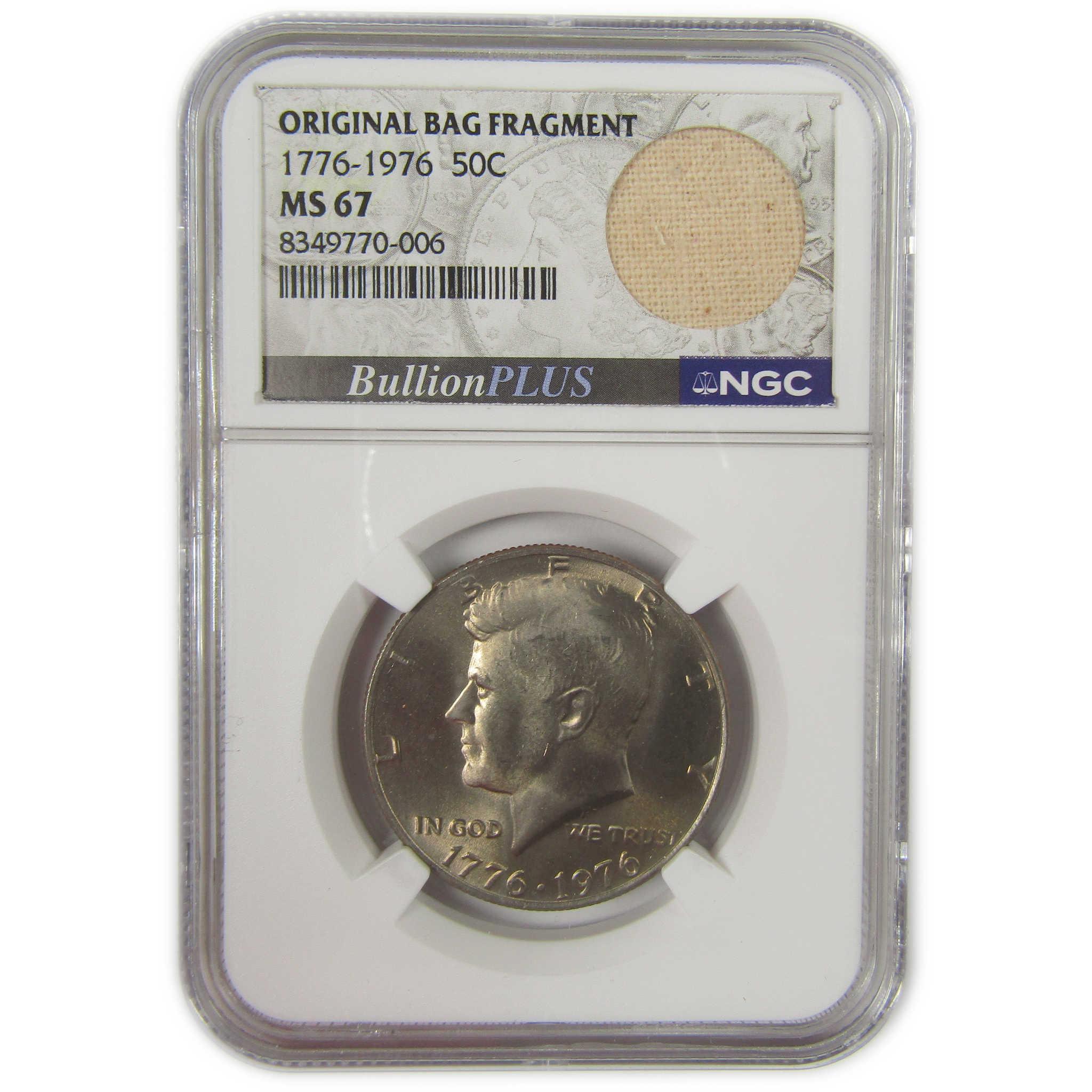 オマケ 1976 Kennedy Bicentennial Half Dollar MS 67 NGC Clad SKU:I20478