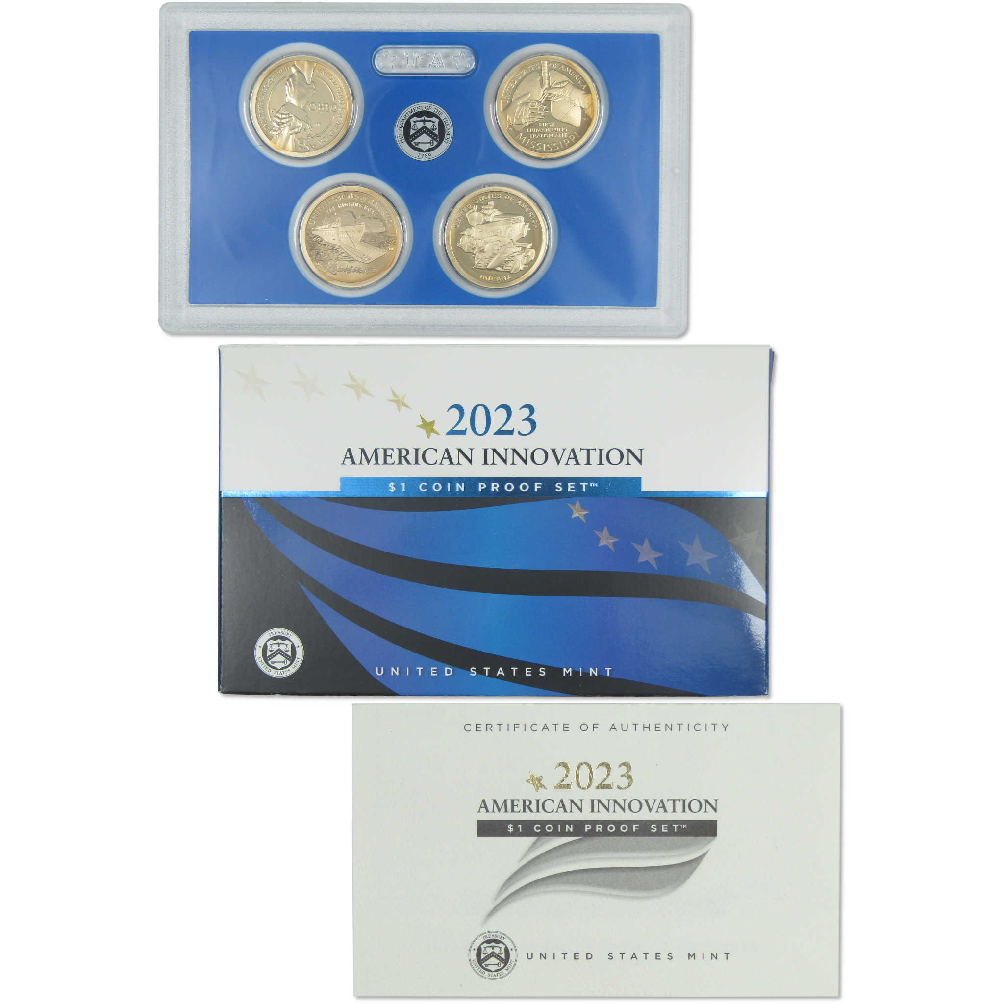 2023 American Innovation Dollar Proof Set U.S. Mint Packaging OGP COA