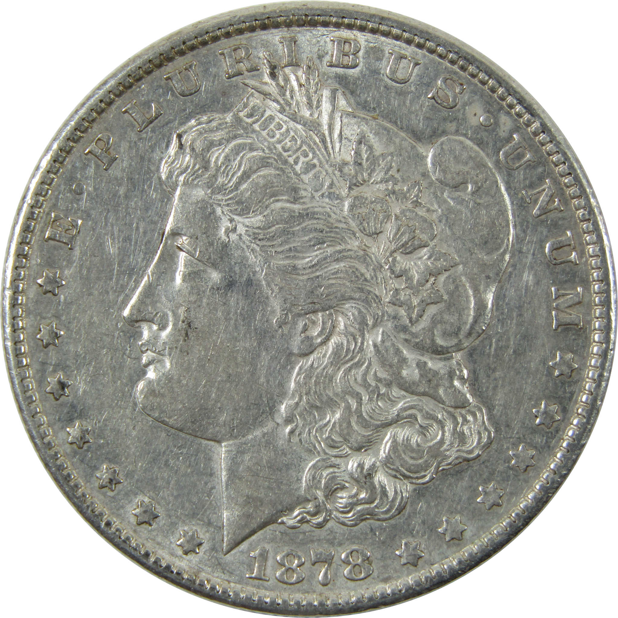 1878 S Morgan Dollar XF EF Extremely Fine Silver $1 Coin SKU:I14213 - Morgan coin - Morgan silver dollar - Morgan silver dollar for sale - Profile Coins &amp; Collectibles