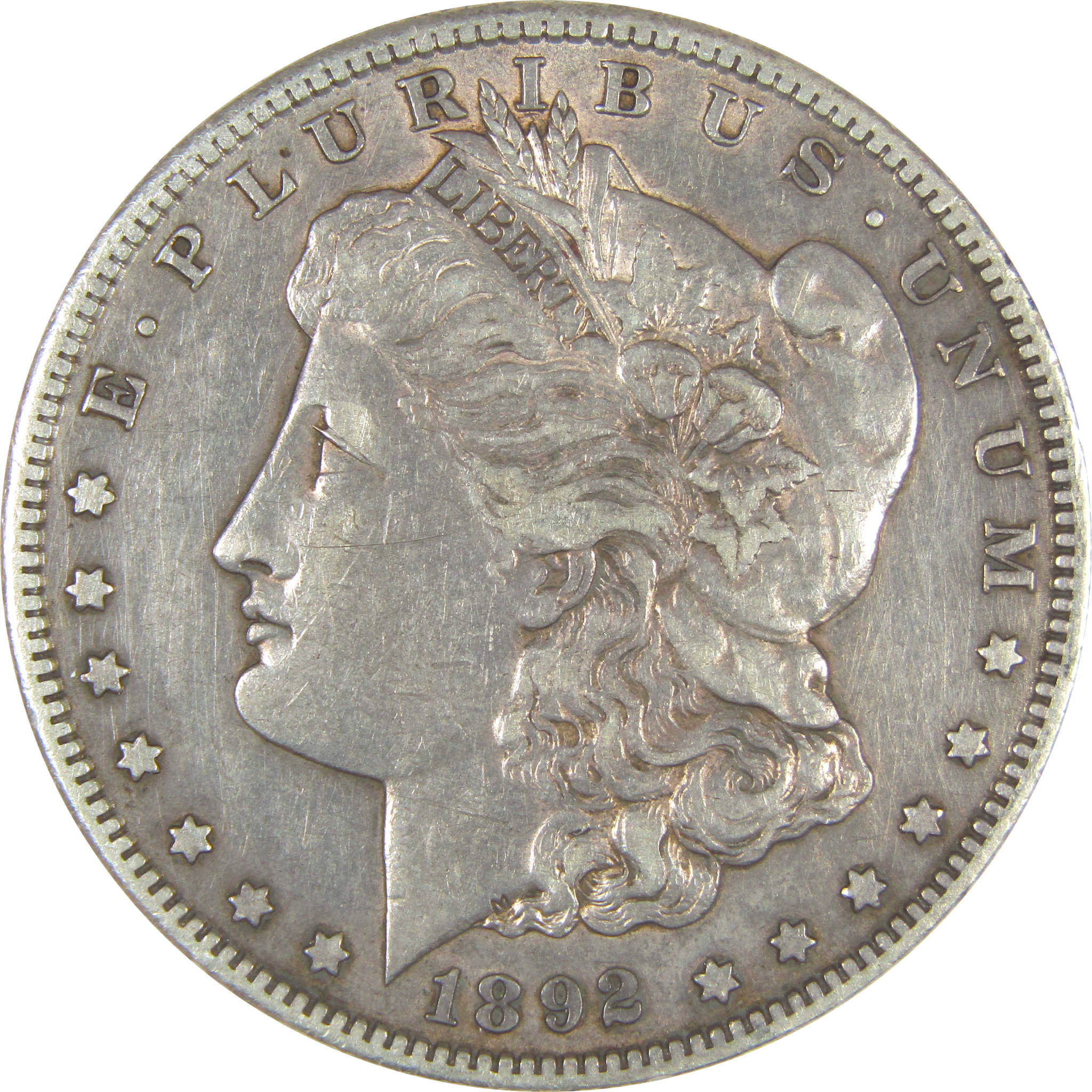 1892 S Morgan Dollar XF EF Extremely Fine Details Silver SKU:I22498 - Morgan coin - Morgan silver dollar - Morgan silver dollar for sale - Profile Coins &amp; Collectibles