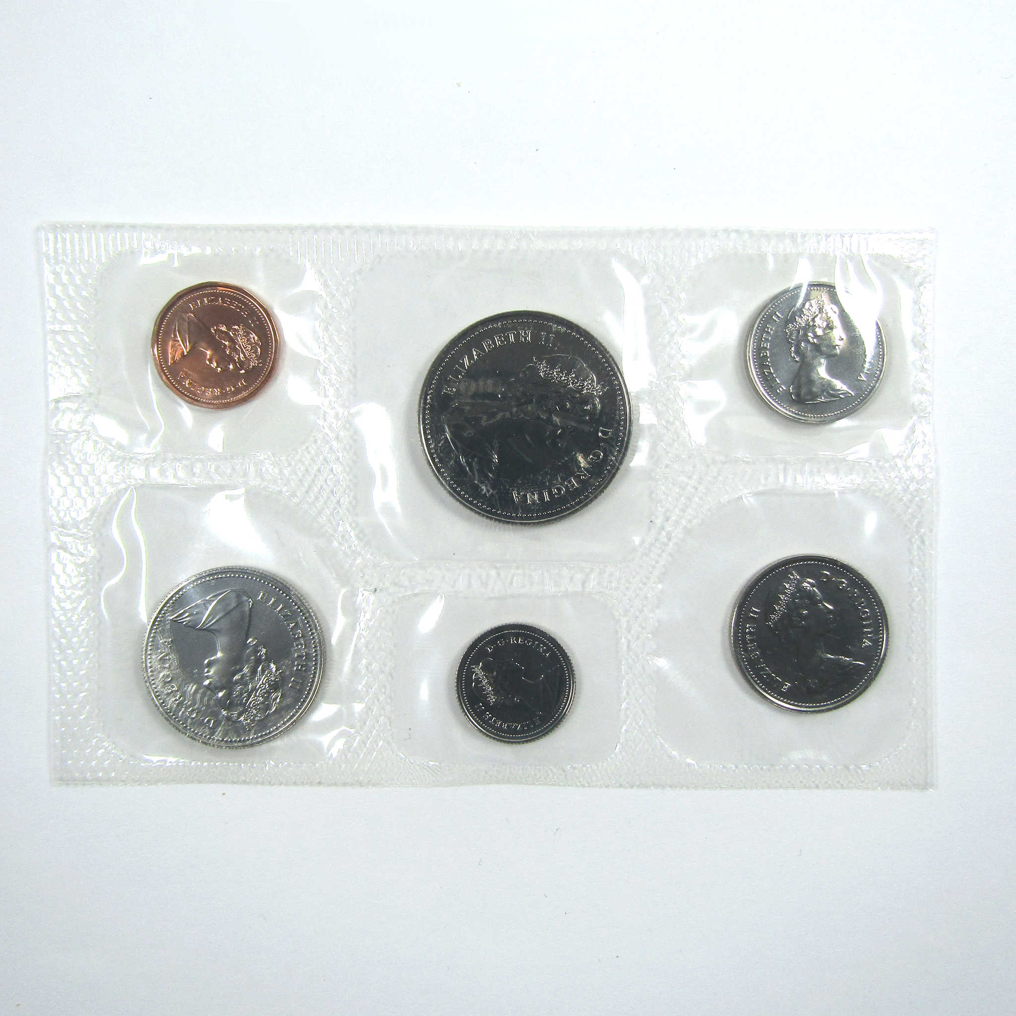 1985 Royal Canadian Mint Uncirculated Coin Set OGP SKU:CPC4597