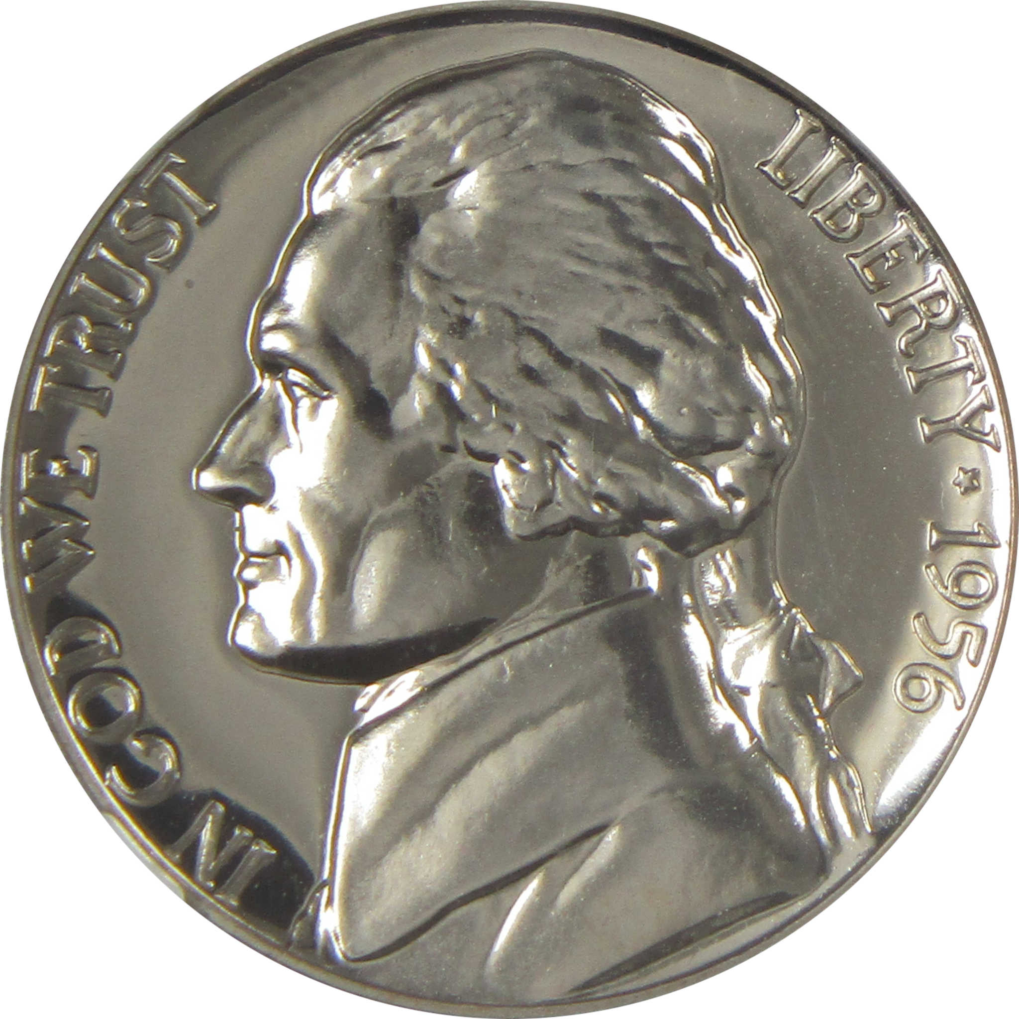 1956 Jefferson Nickel PF 68 NGC Proof 5c Coin SKU:I20639