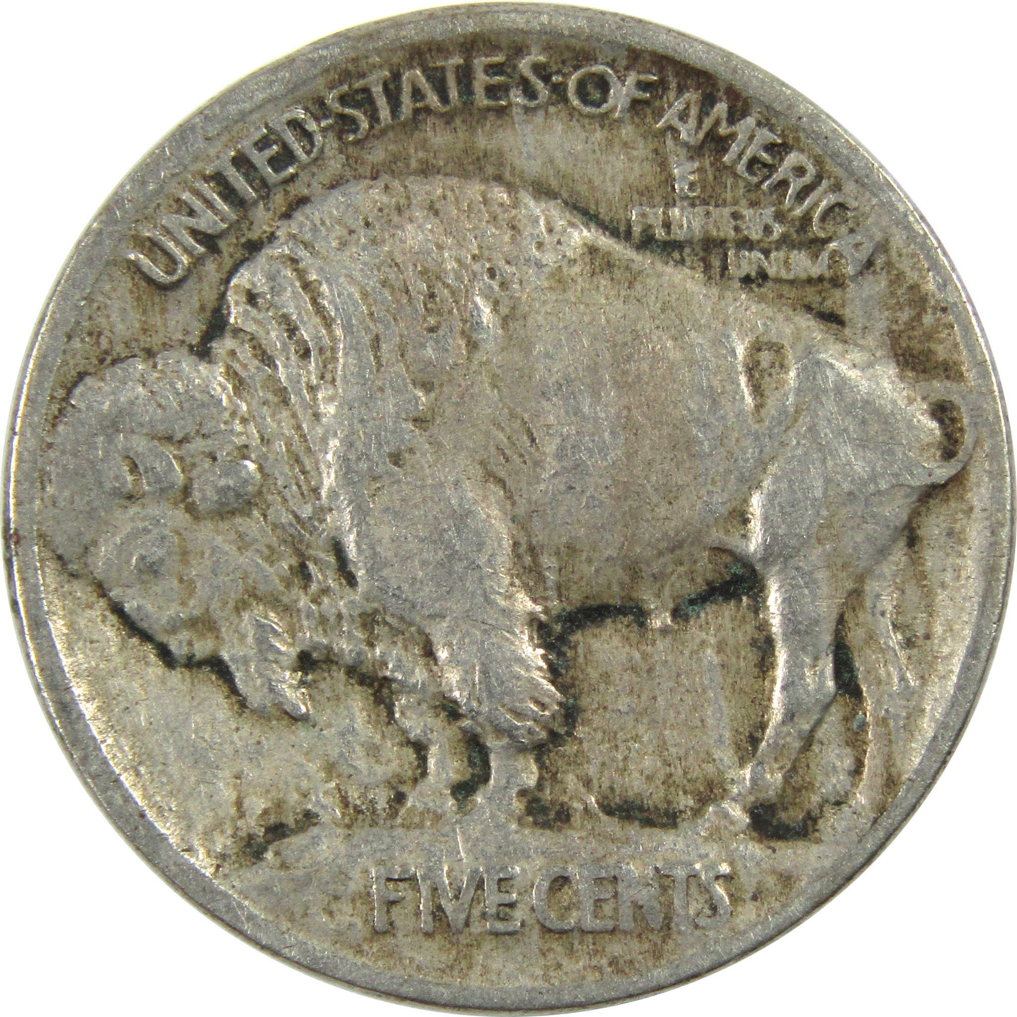 1913 Type 1 Indian Head Buffalo Nickel AG About Good SKU:I12974